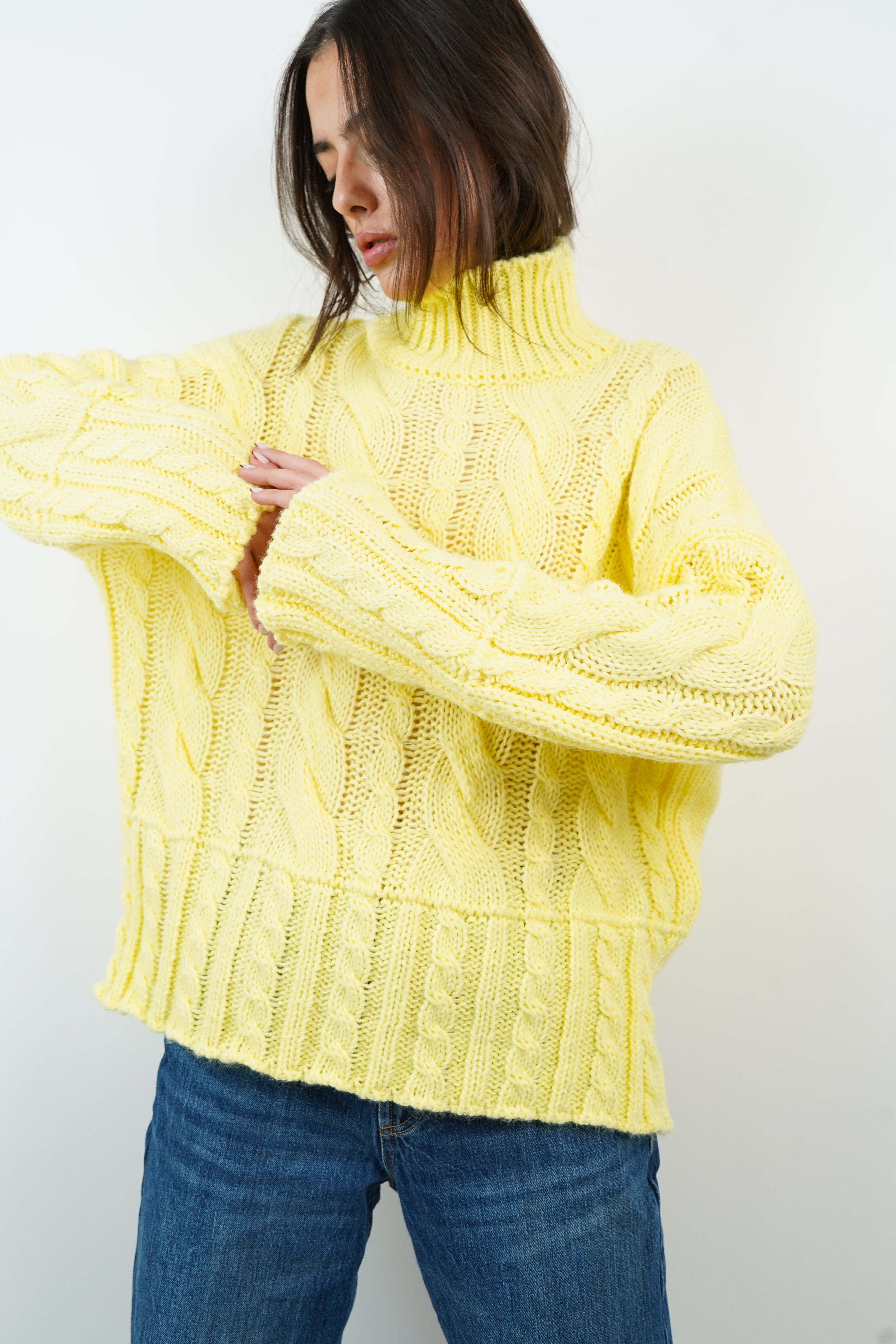 Yellow Arlette Sweater