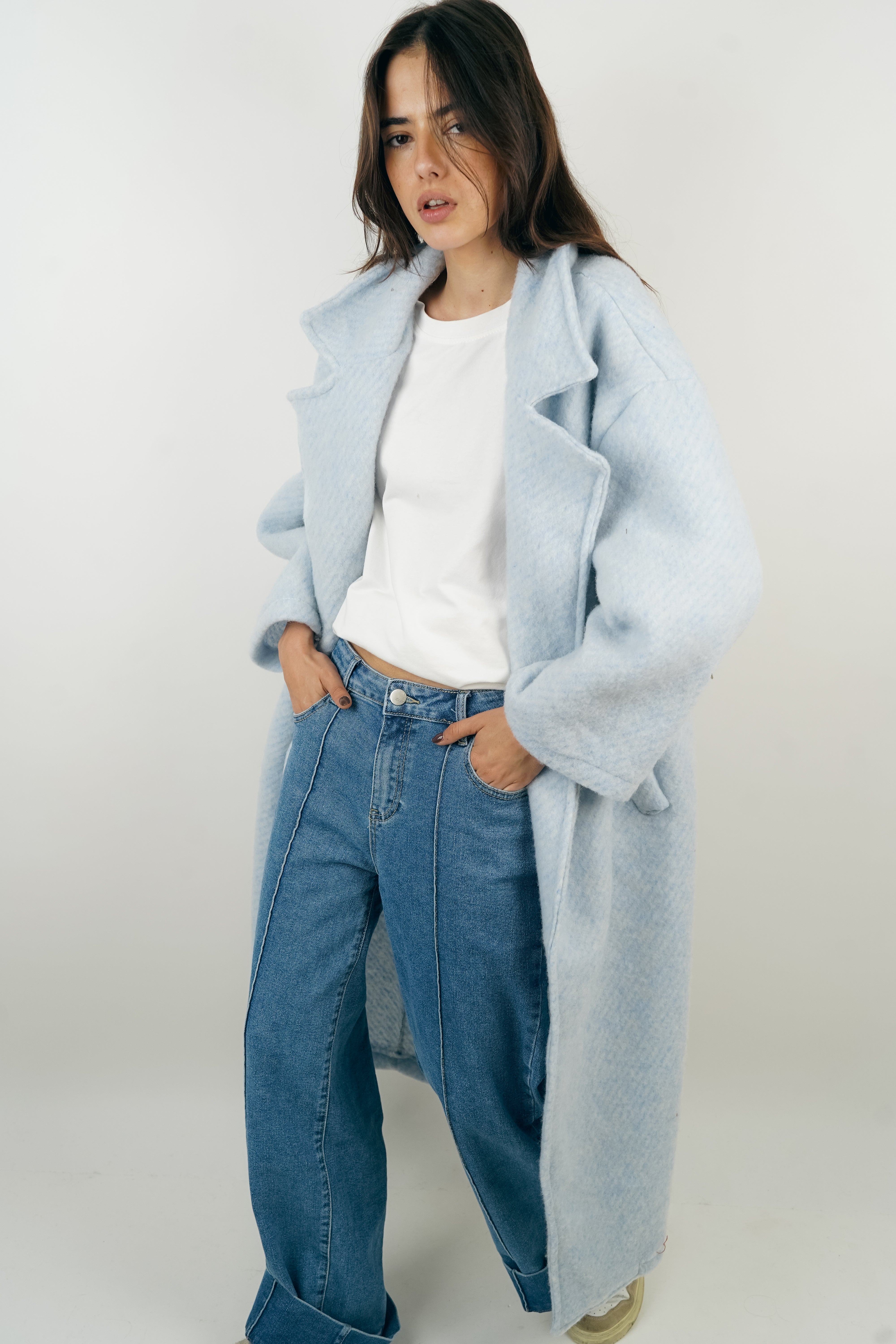 Manteau Gabriela bleu