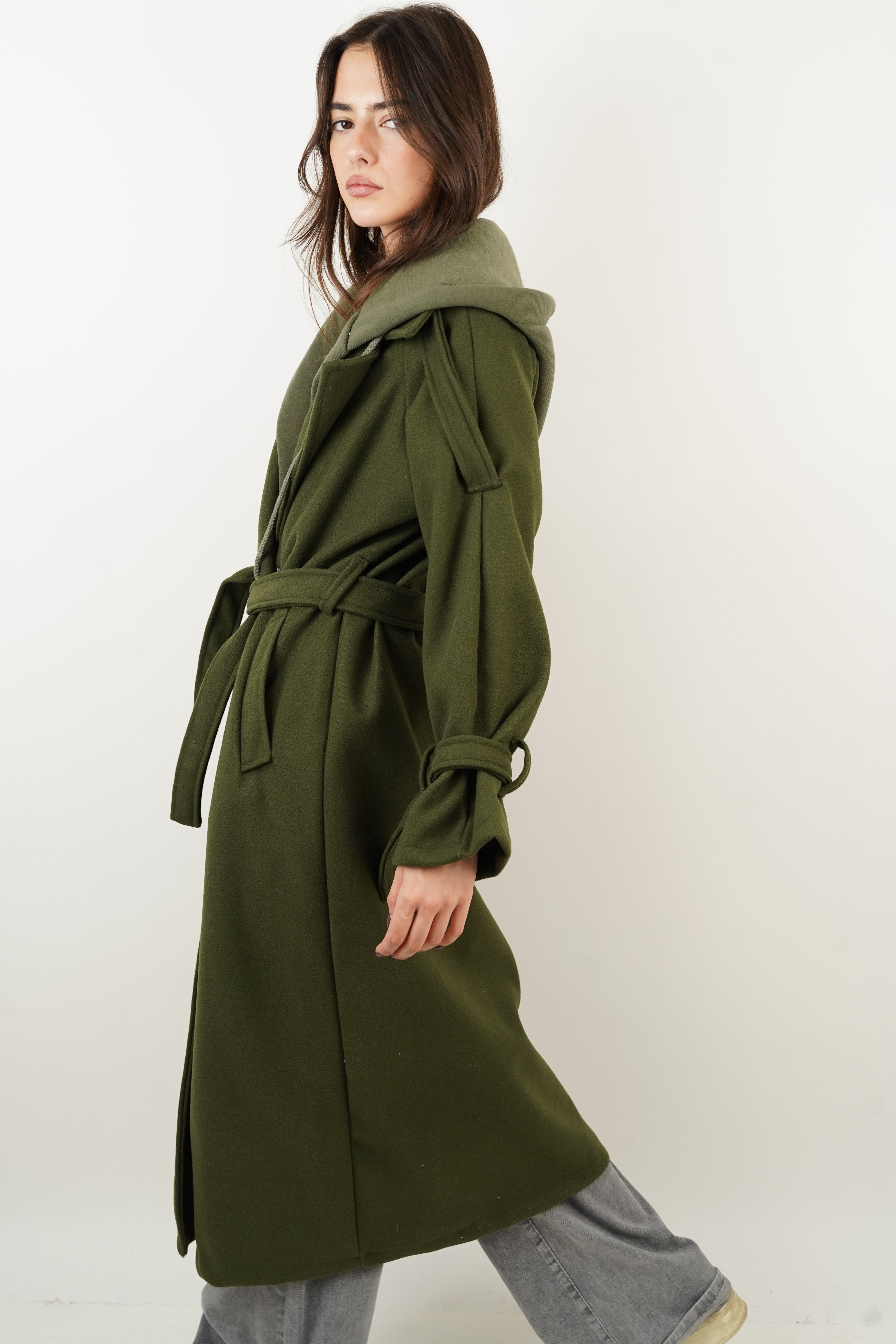 Sasha khaki coat