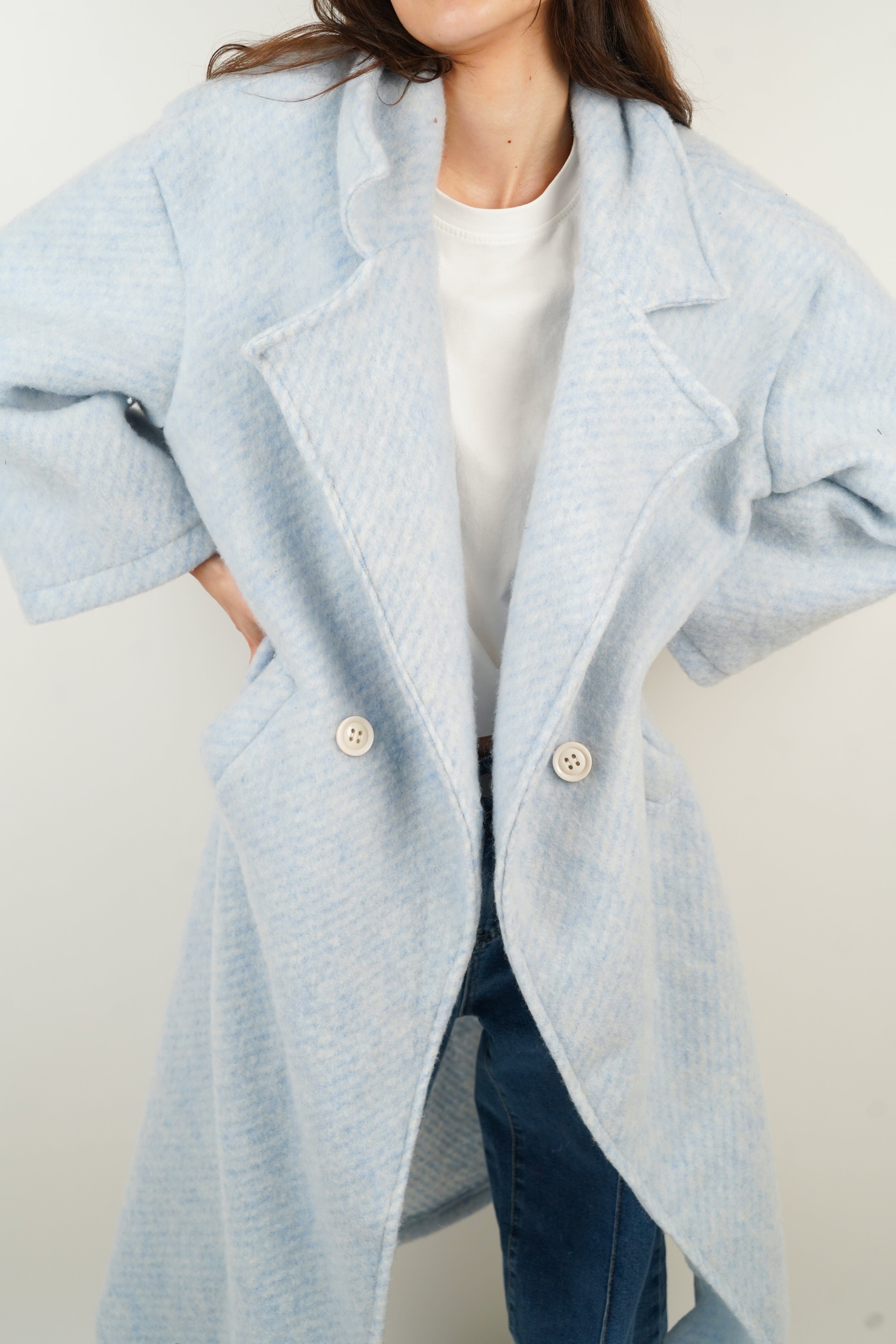 Manteau Gabriela bleu