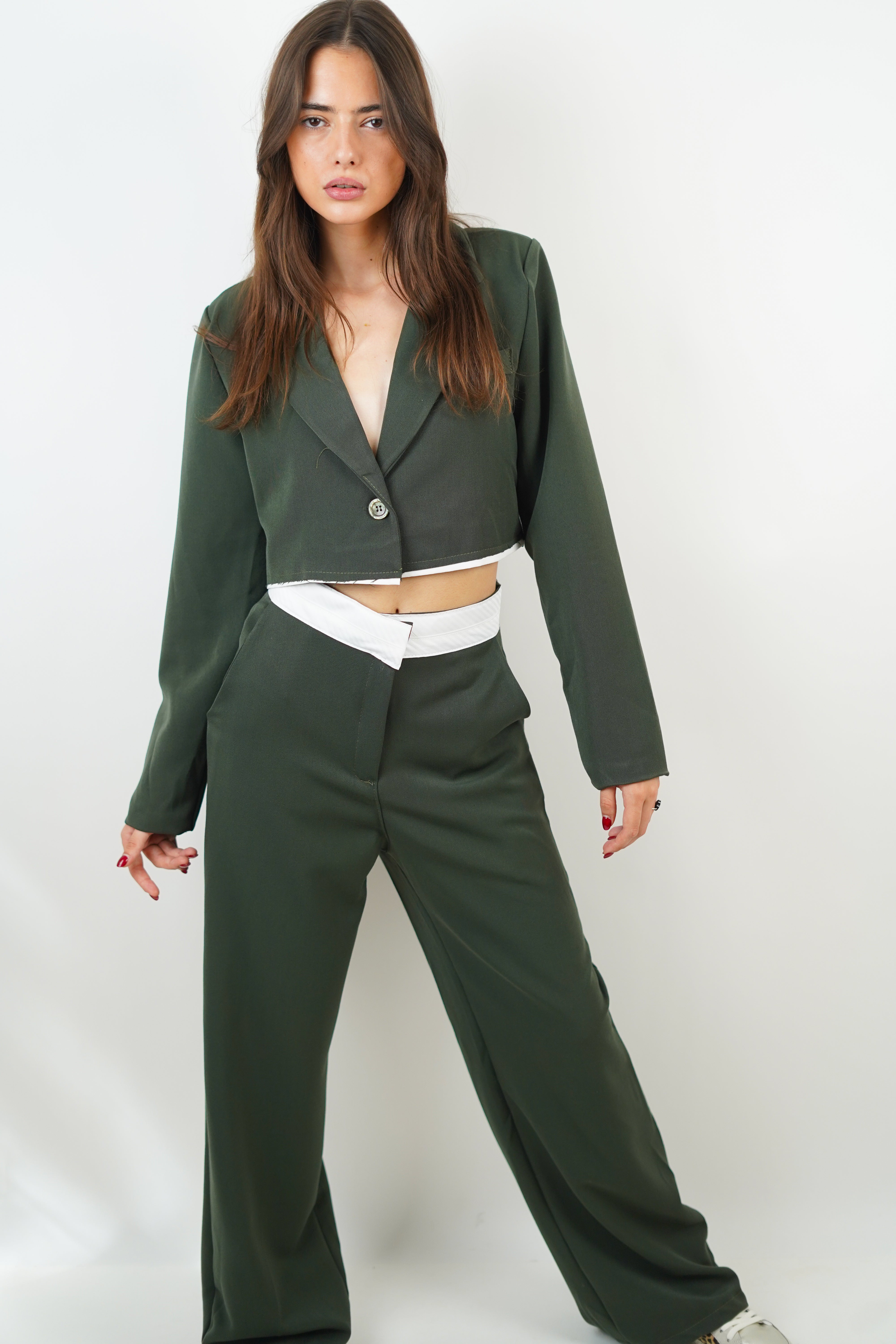 Karine khaki set