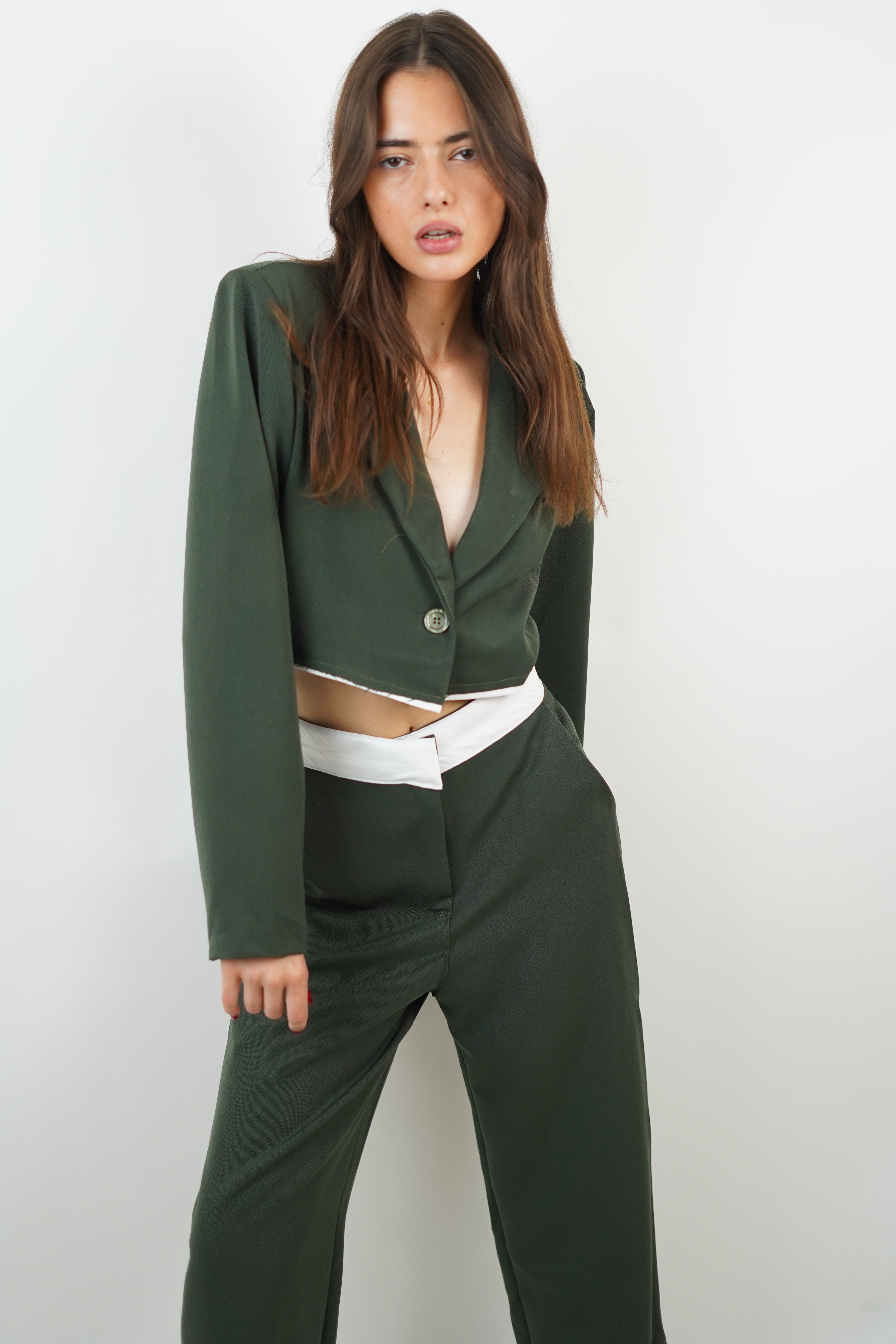 Karine khaki set