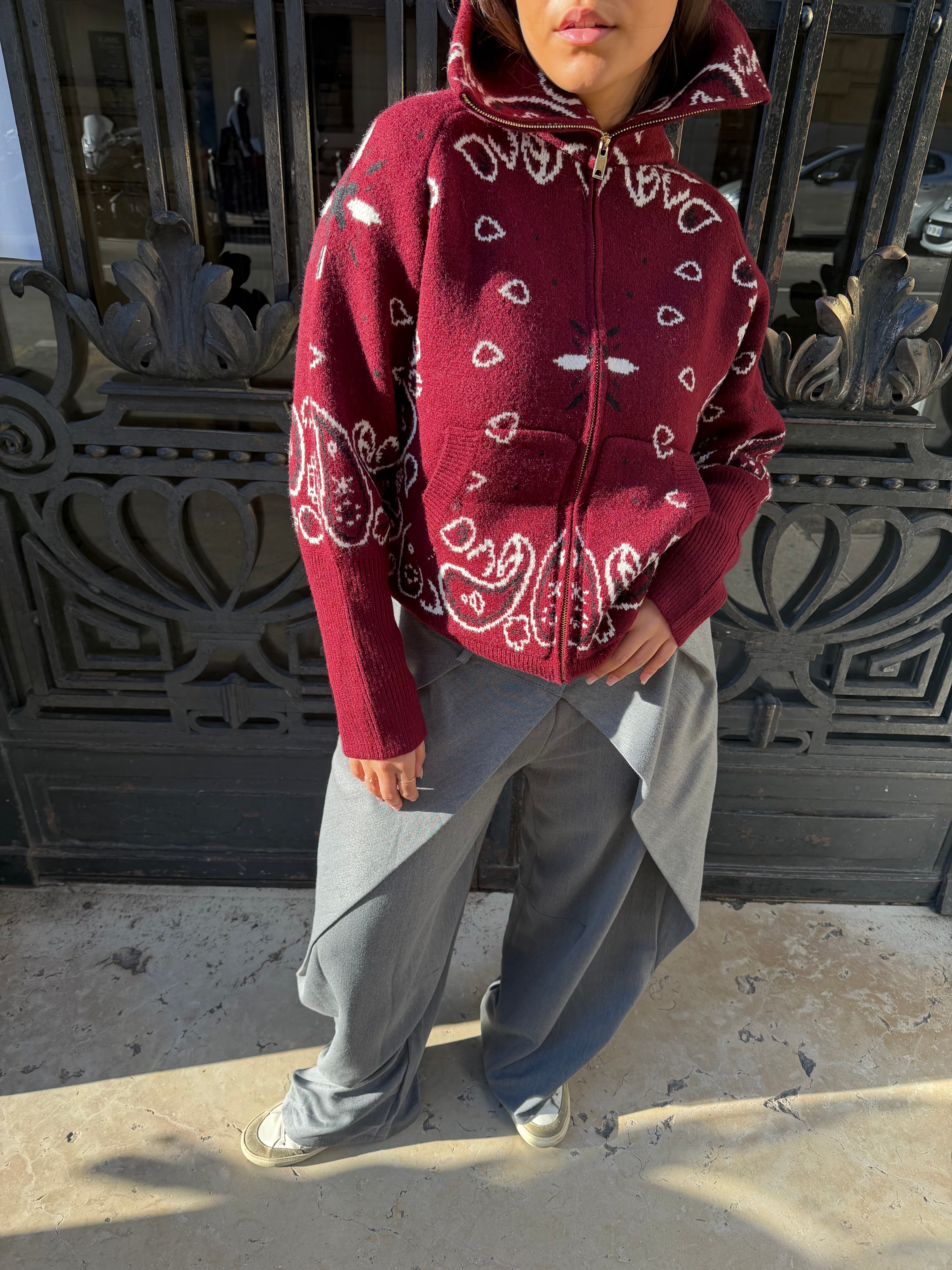 Pantalon Raquel gris