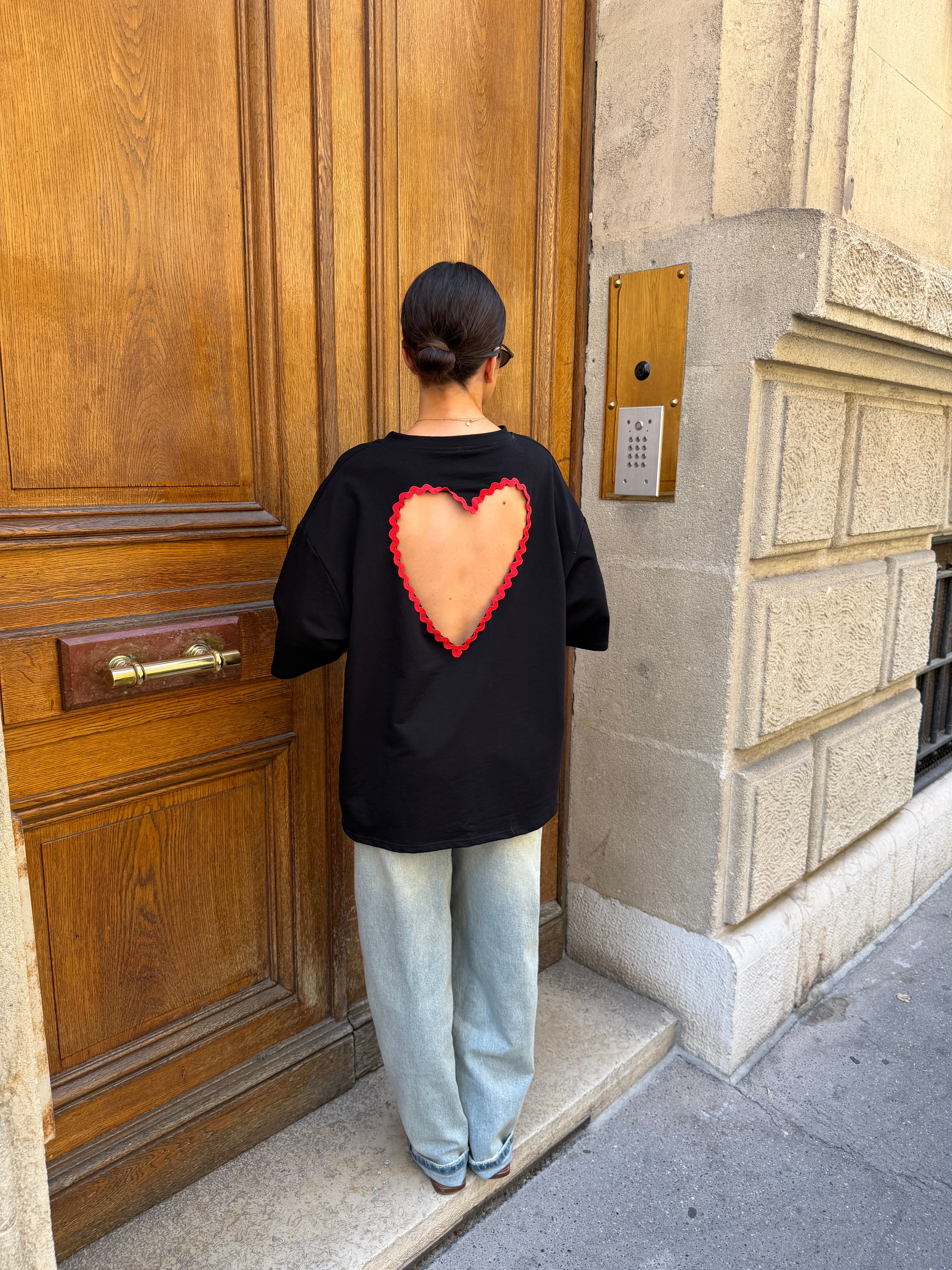 Tee-shirt Julietta noir