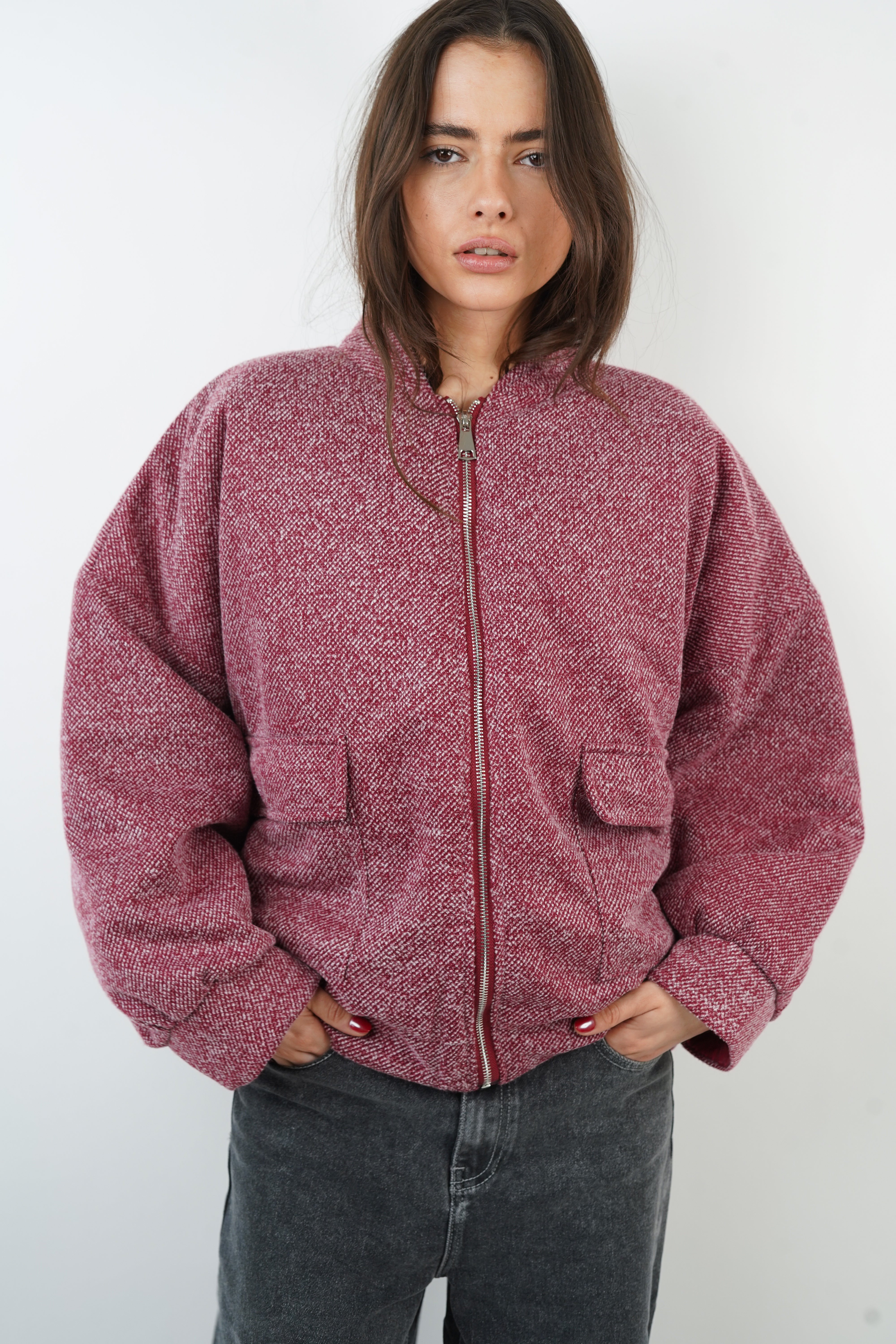 Red Agate Bomber