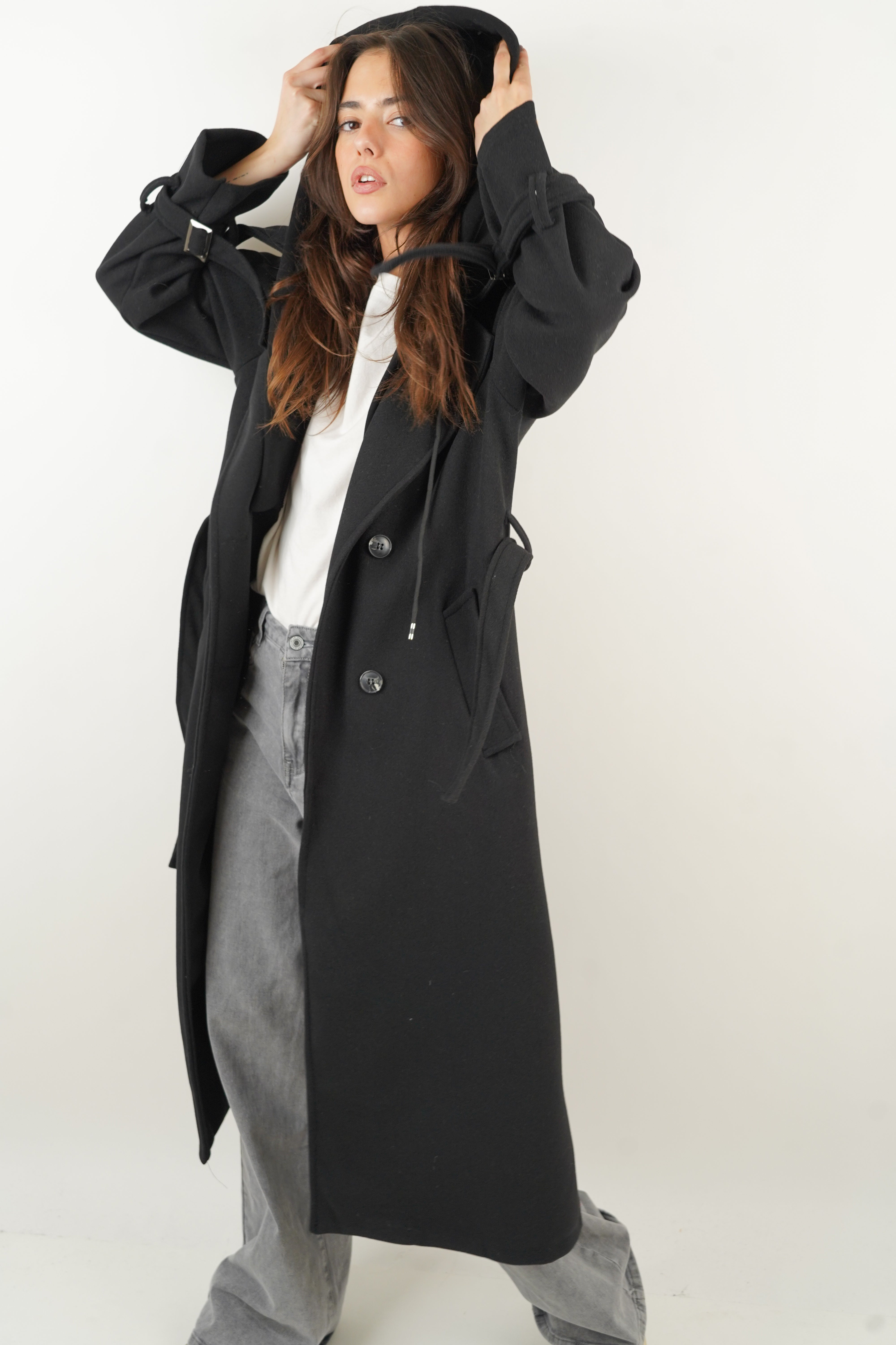 Manteau Sasha noir