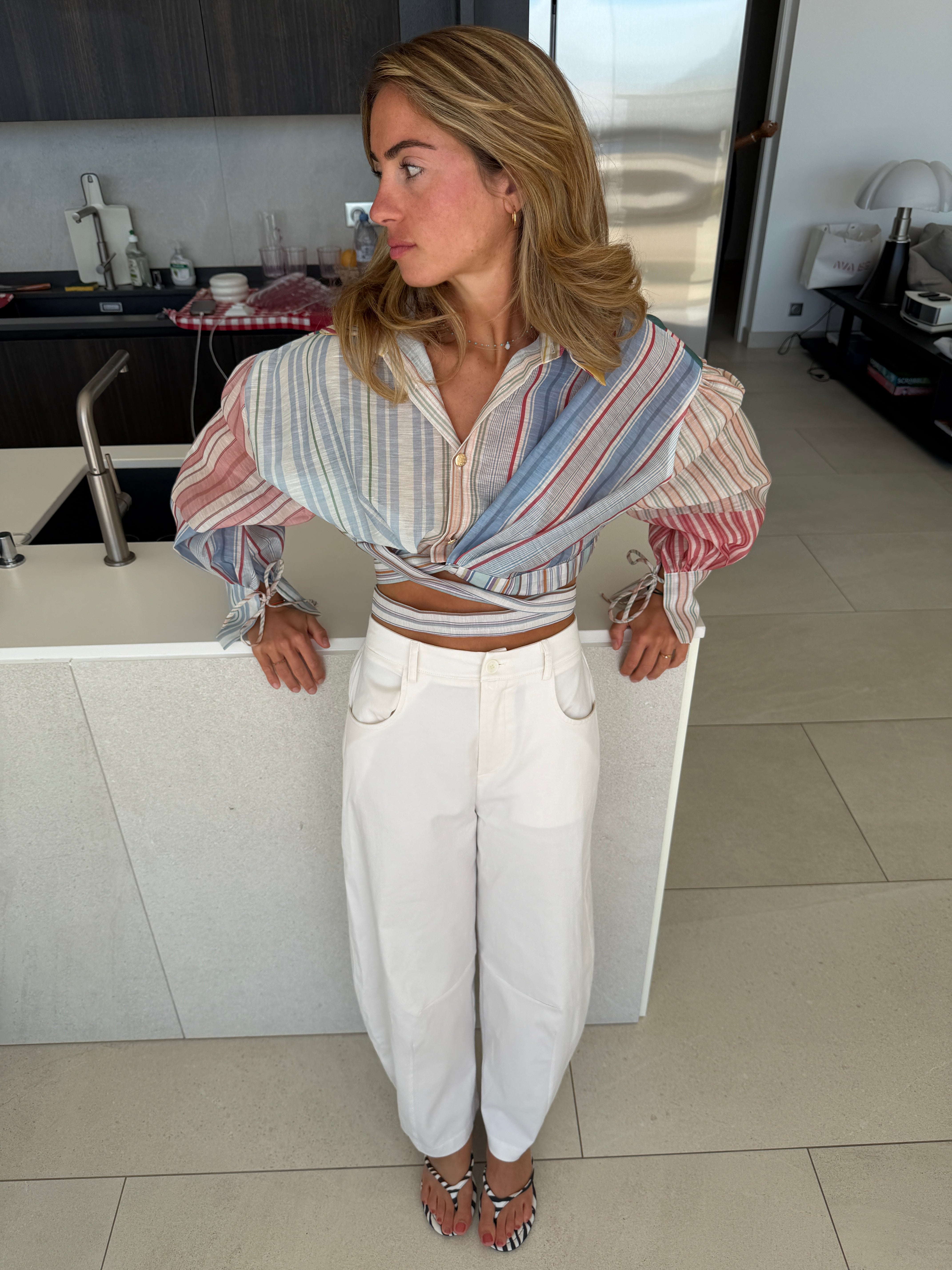 Hose Vikky Creme