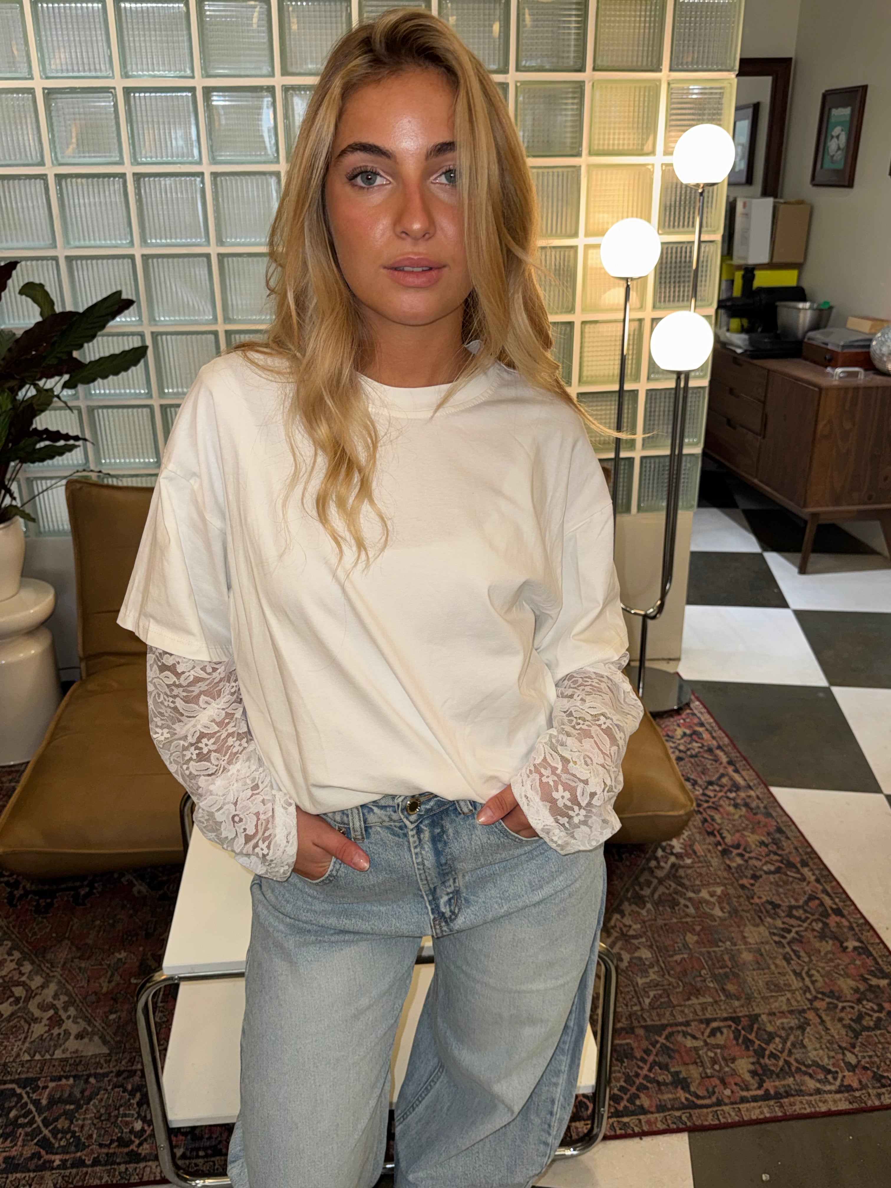 Tee-shirt Léna blanc