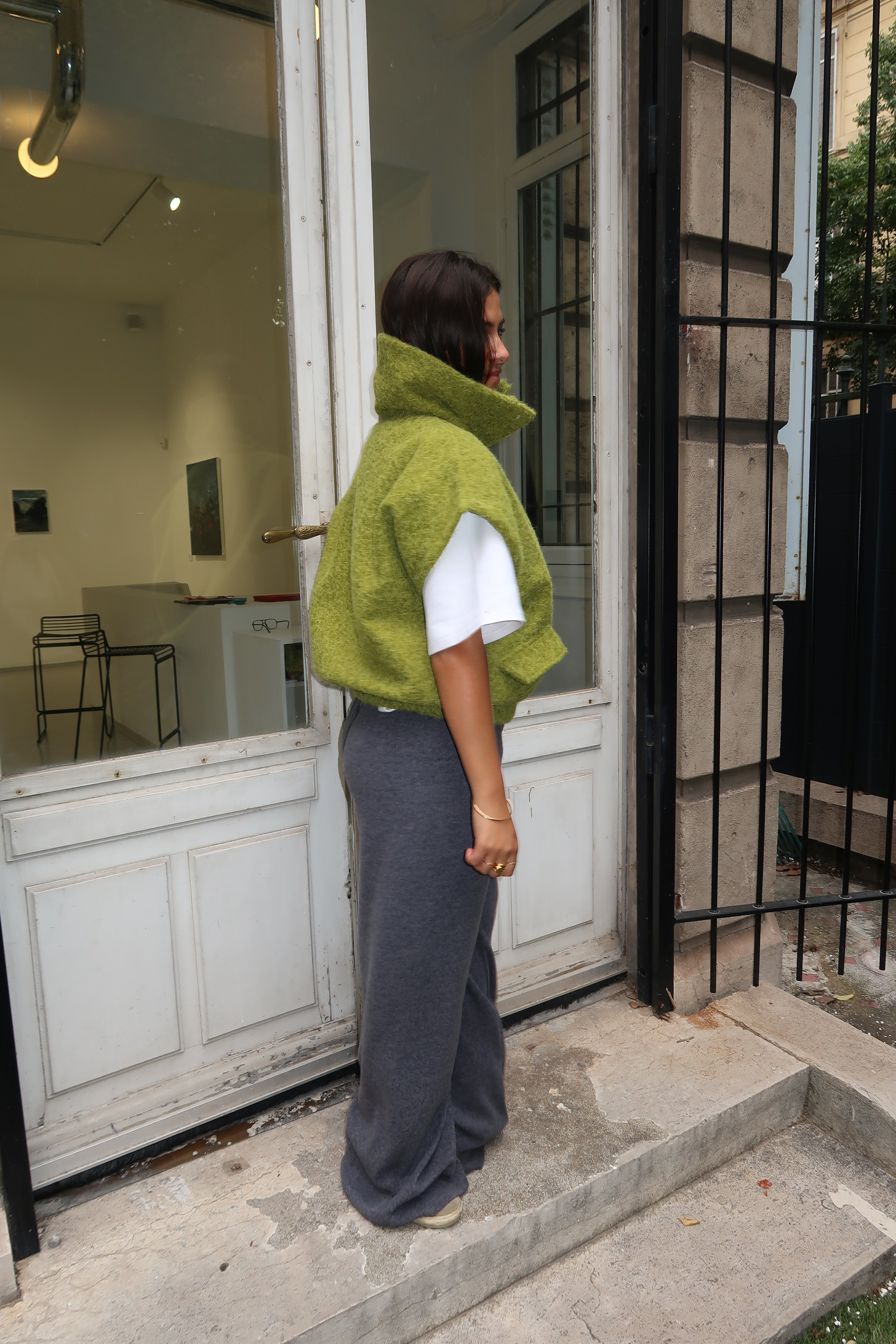 Veste Anais vert olive