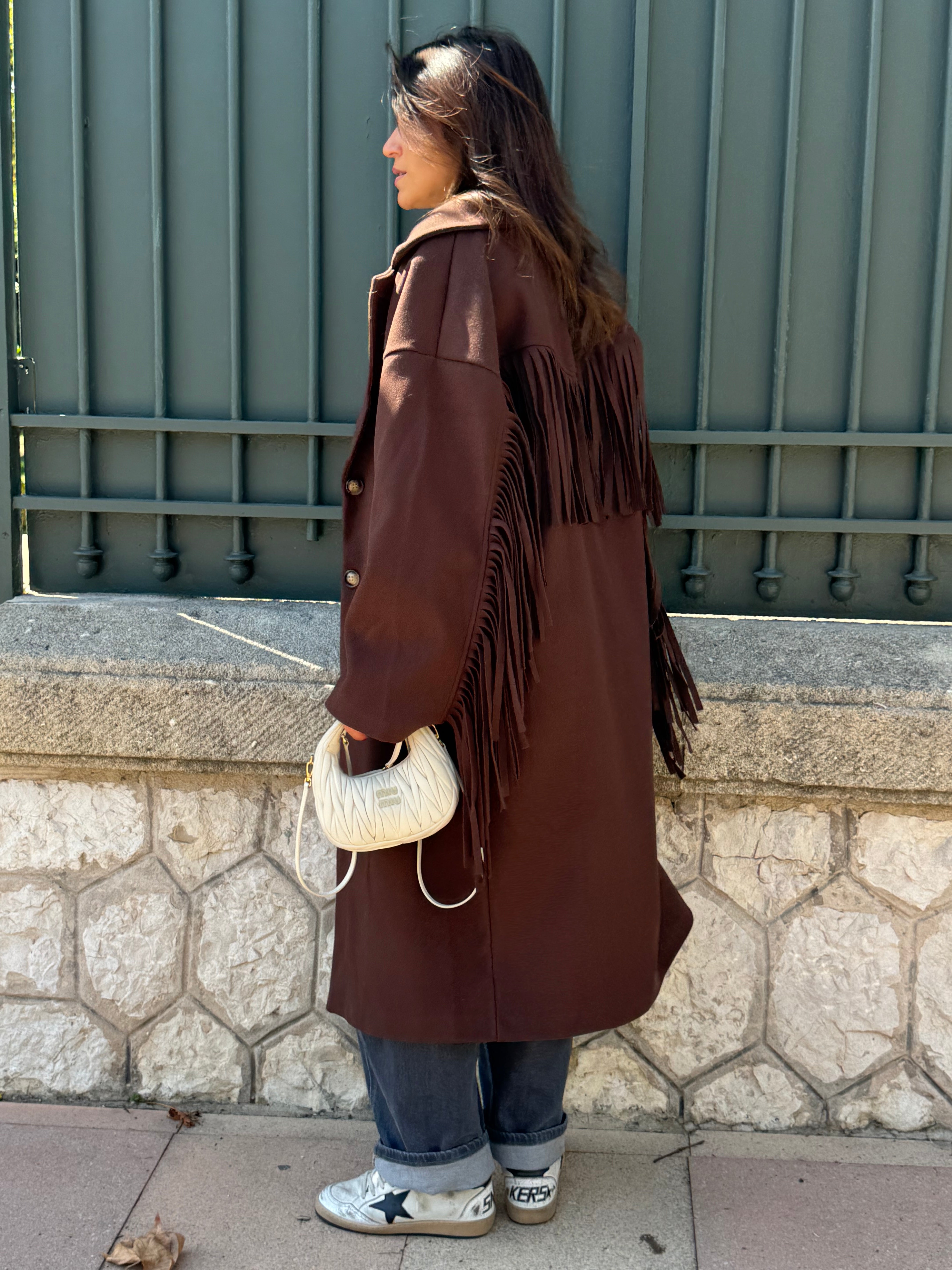 Lina brauner Mantel