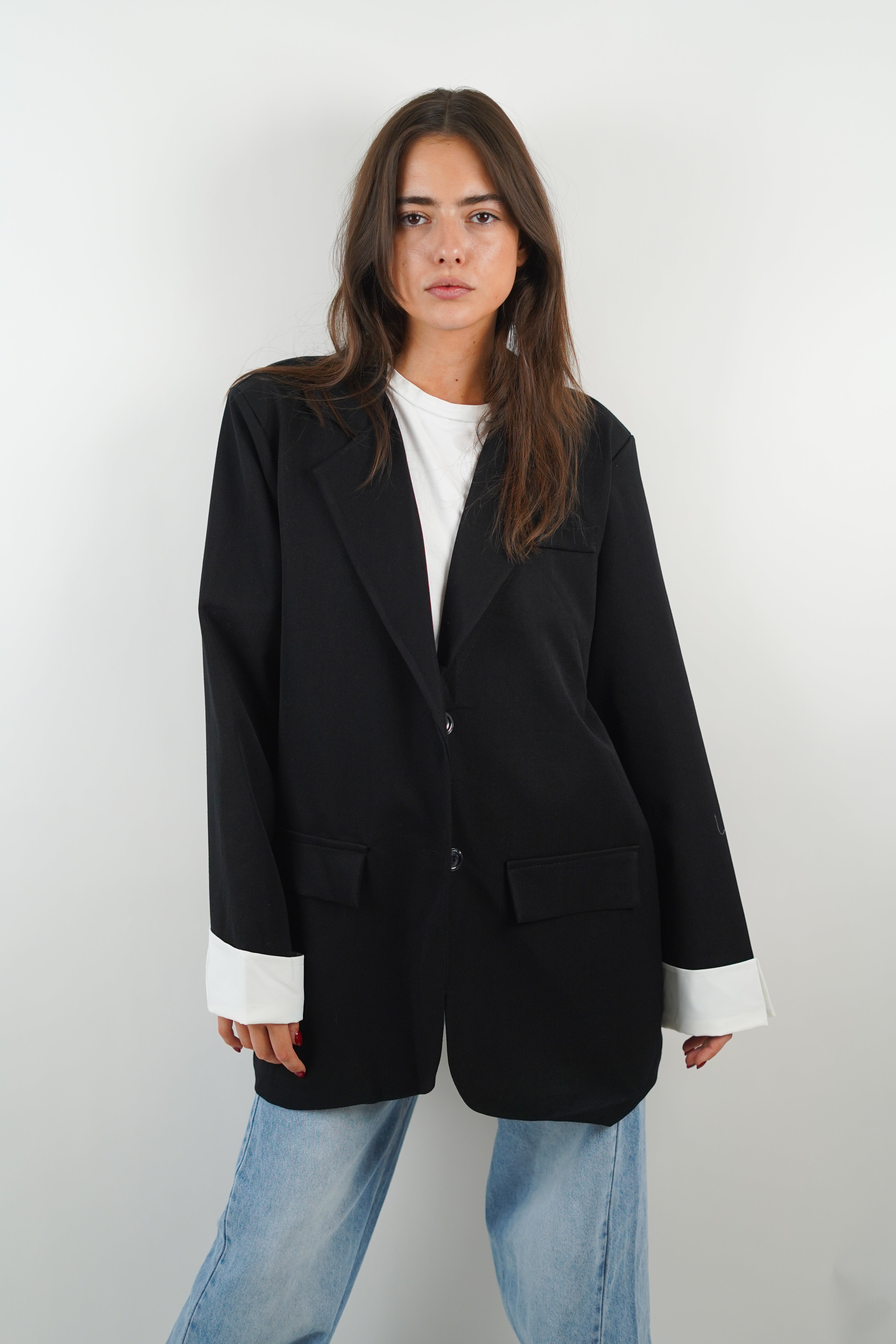 Schwarzer Ninon-Blazer