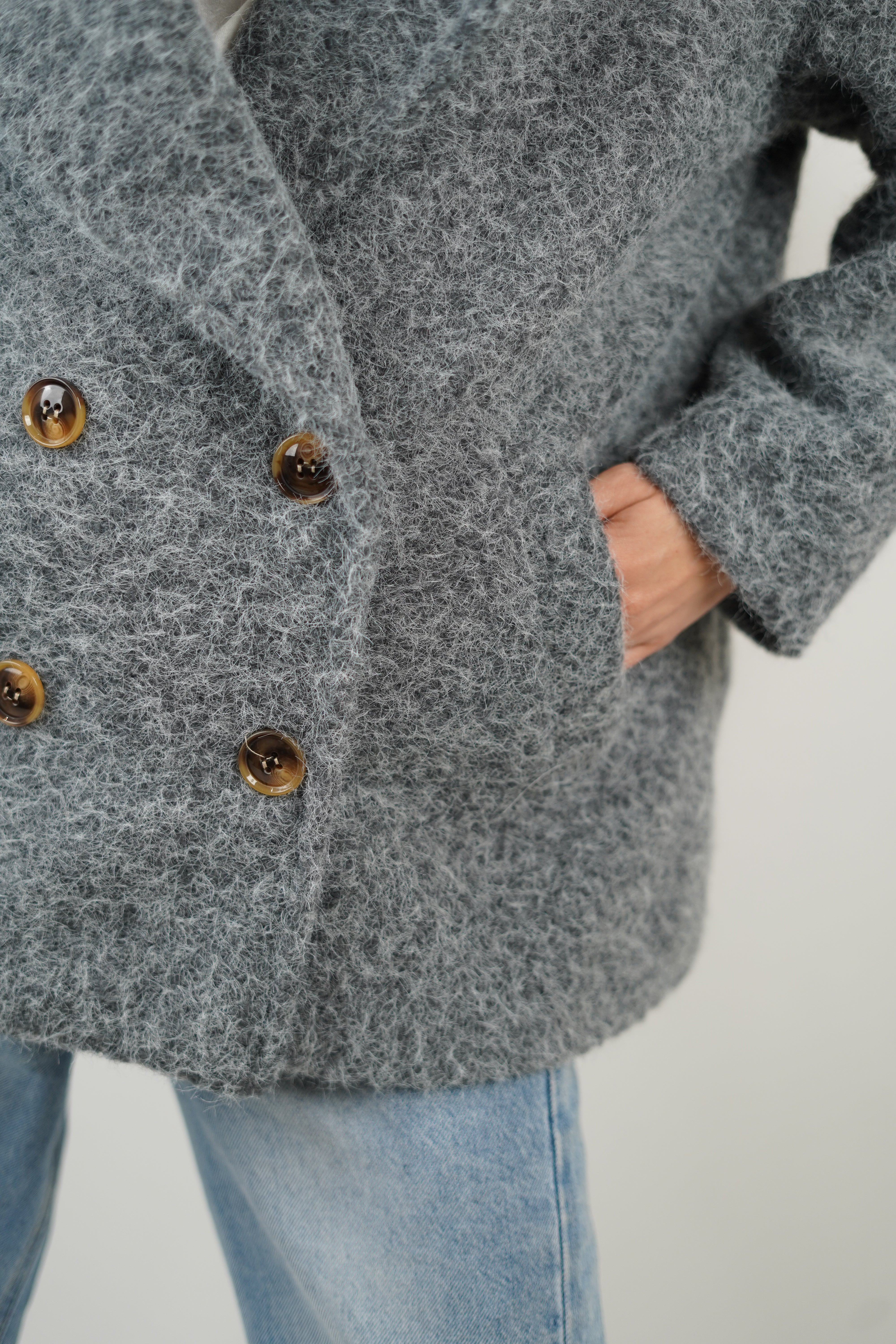 Manteau Kelly gris