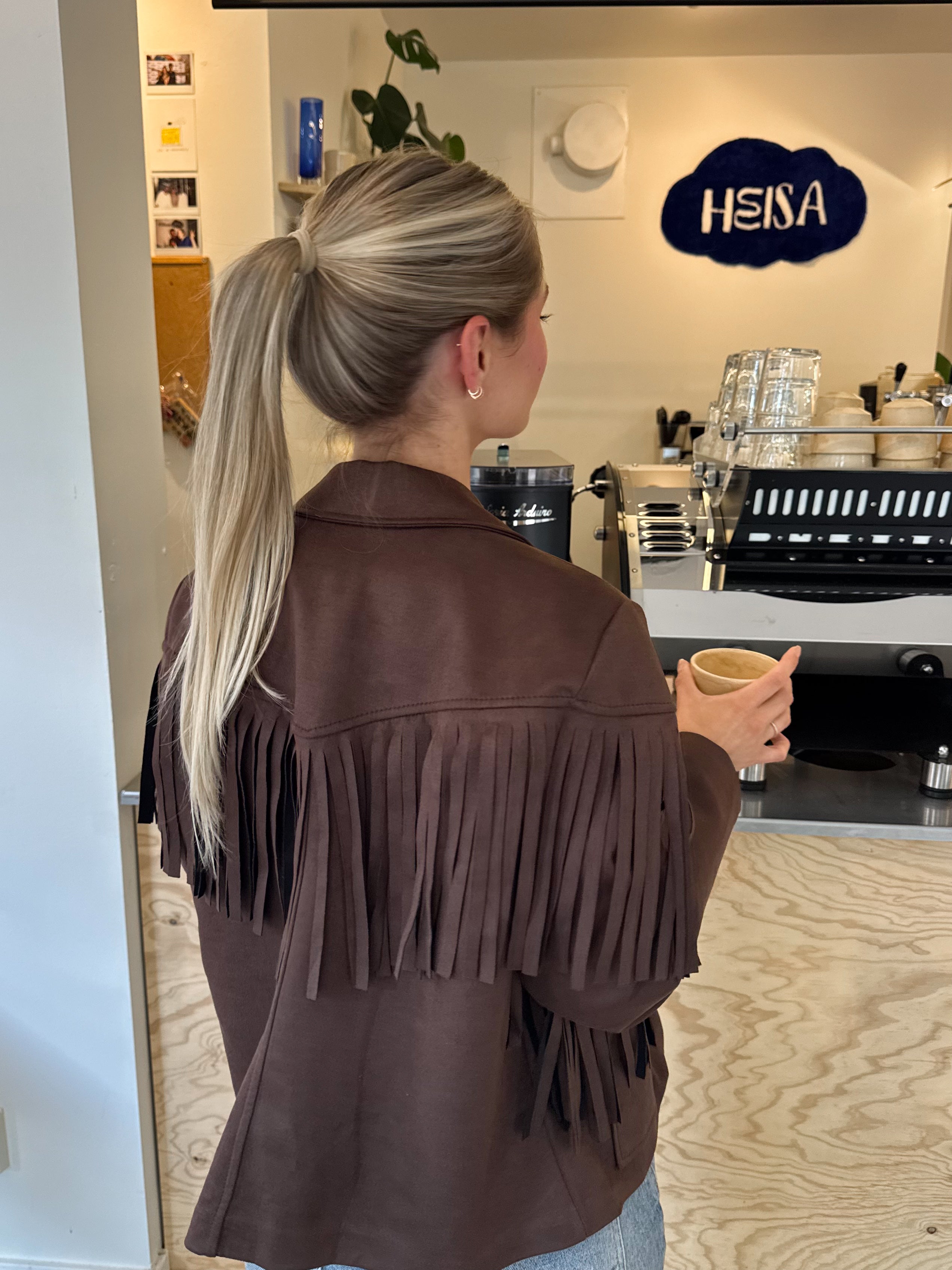 Veste Laëticia marron