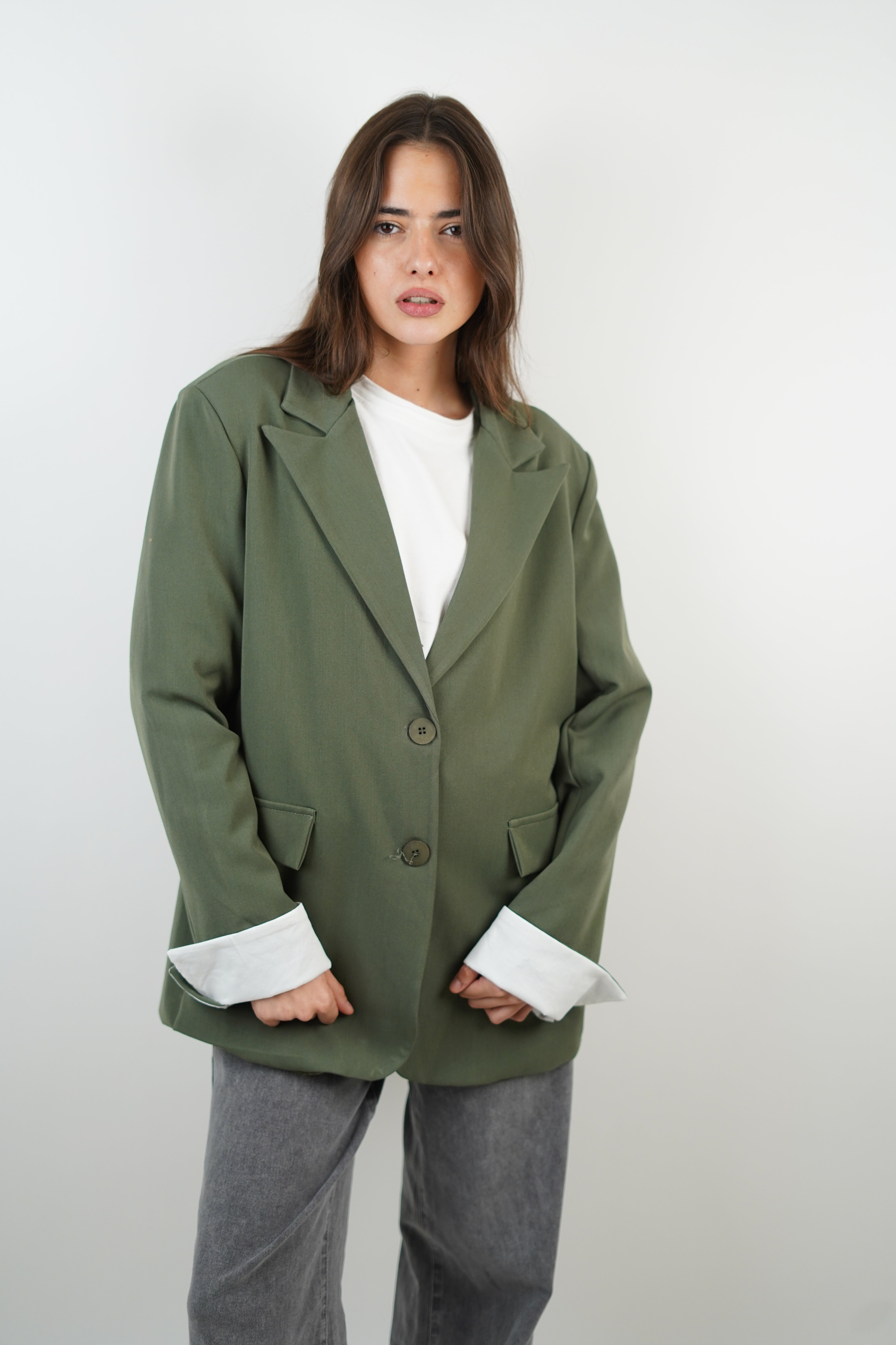 Ninon Khaki-Blazer