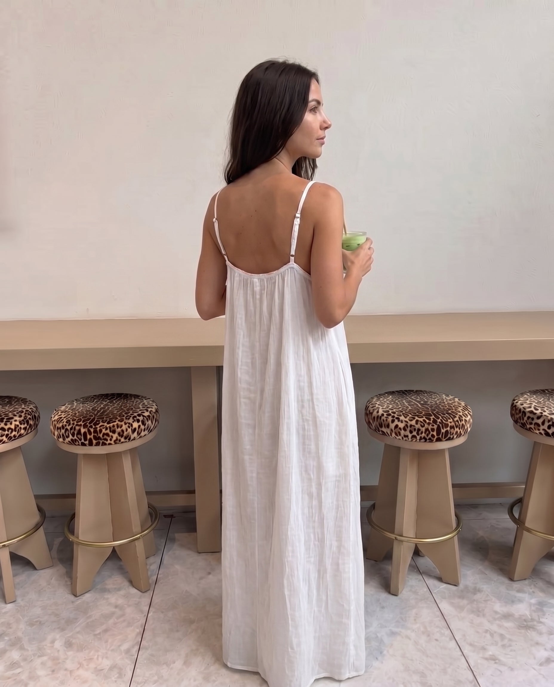 Robe Parker blanc
