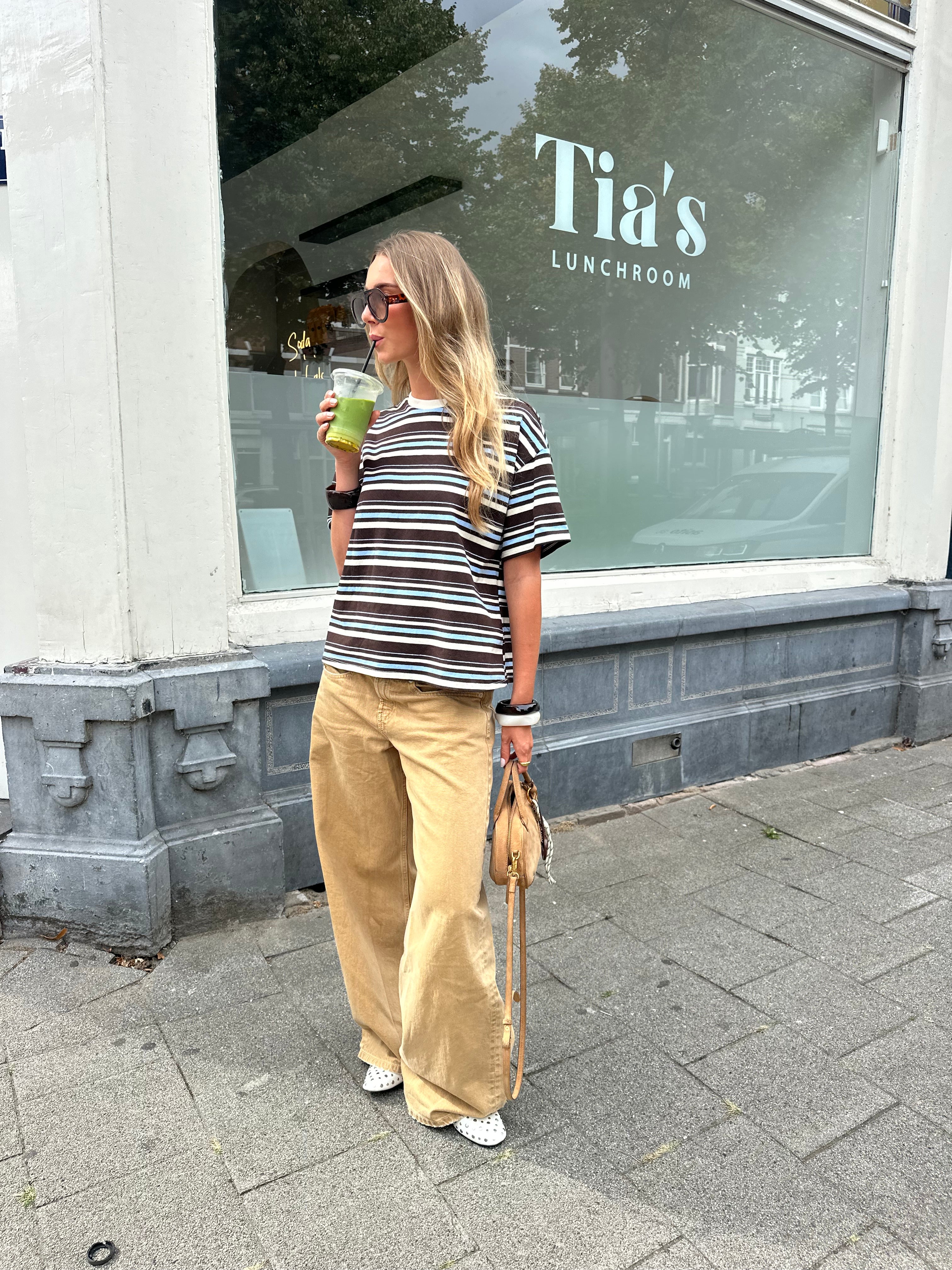 Sandrine blue t-shirt