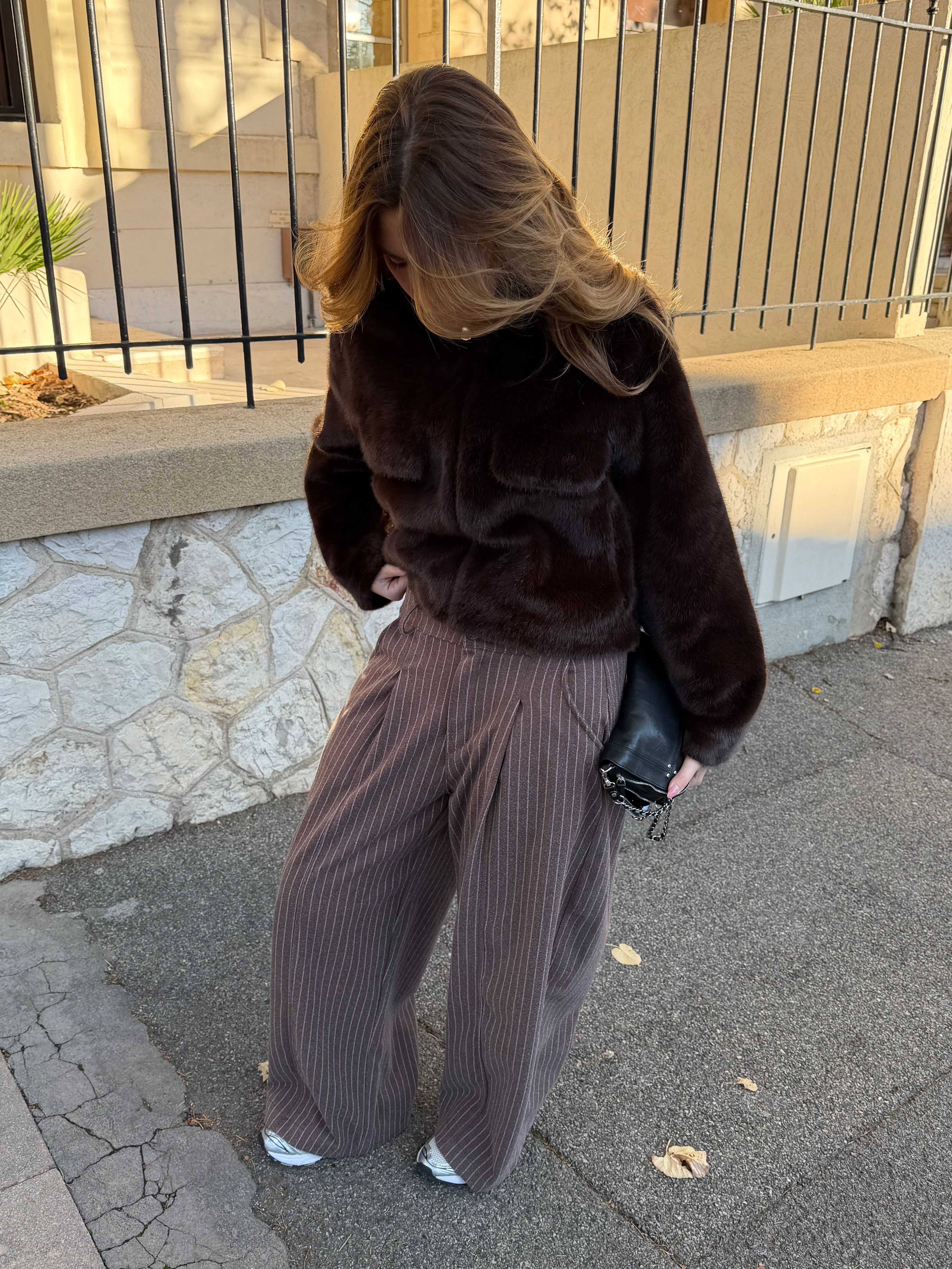 Pantalon Swann marron