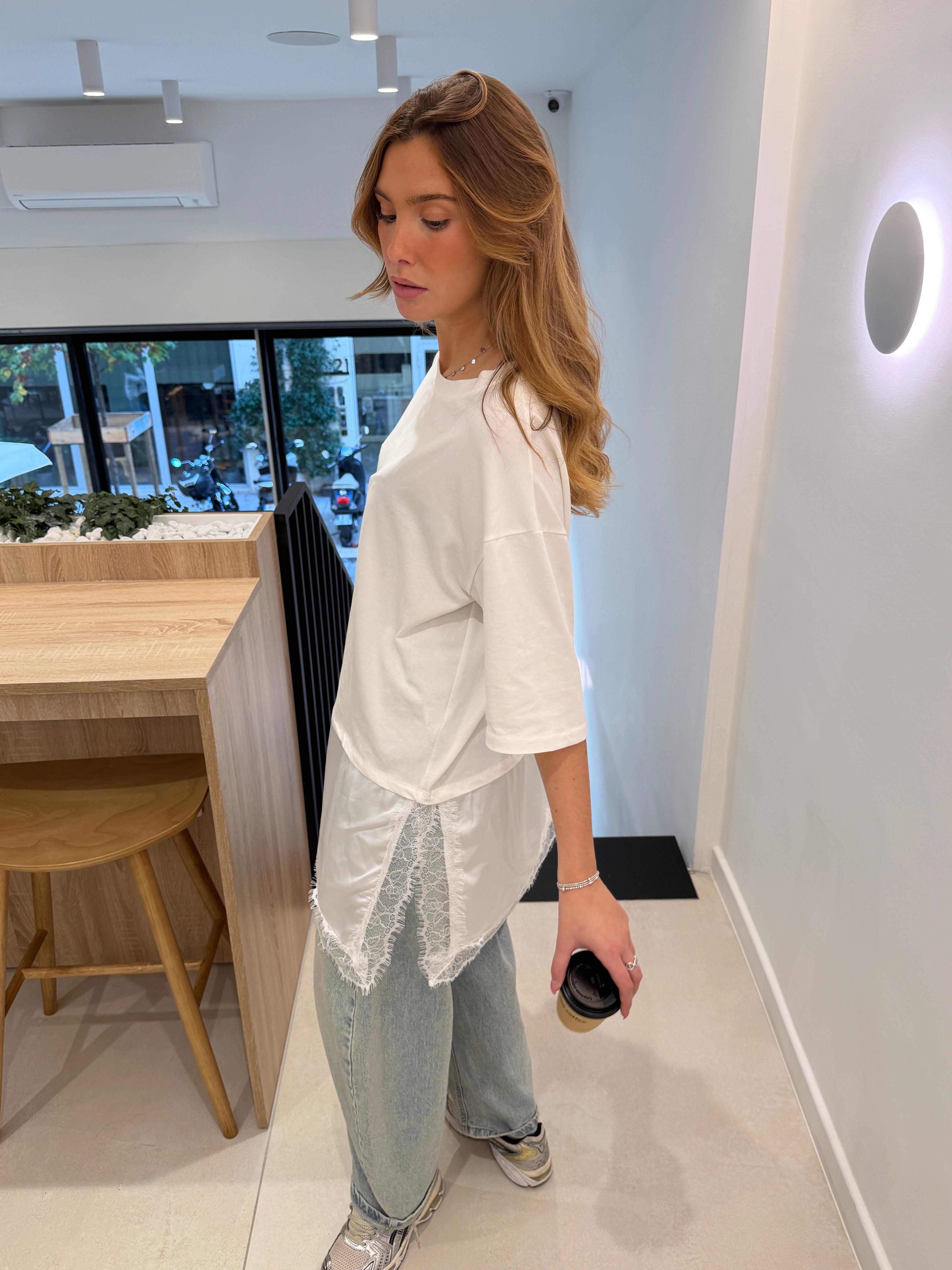 Tee-shirt Lizzie blanc