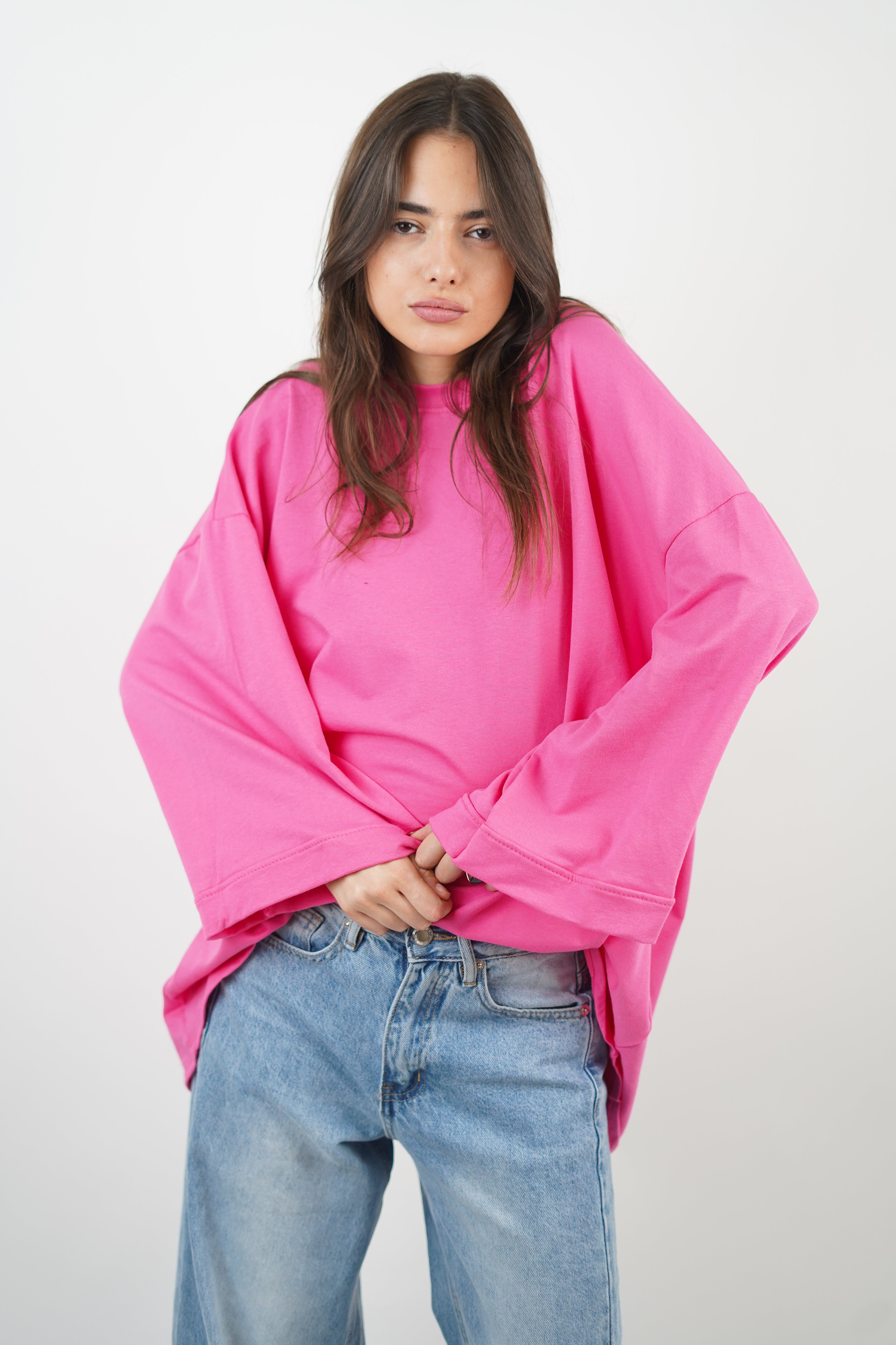 Cecile fuchsia t-shirt