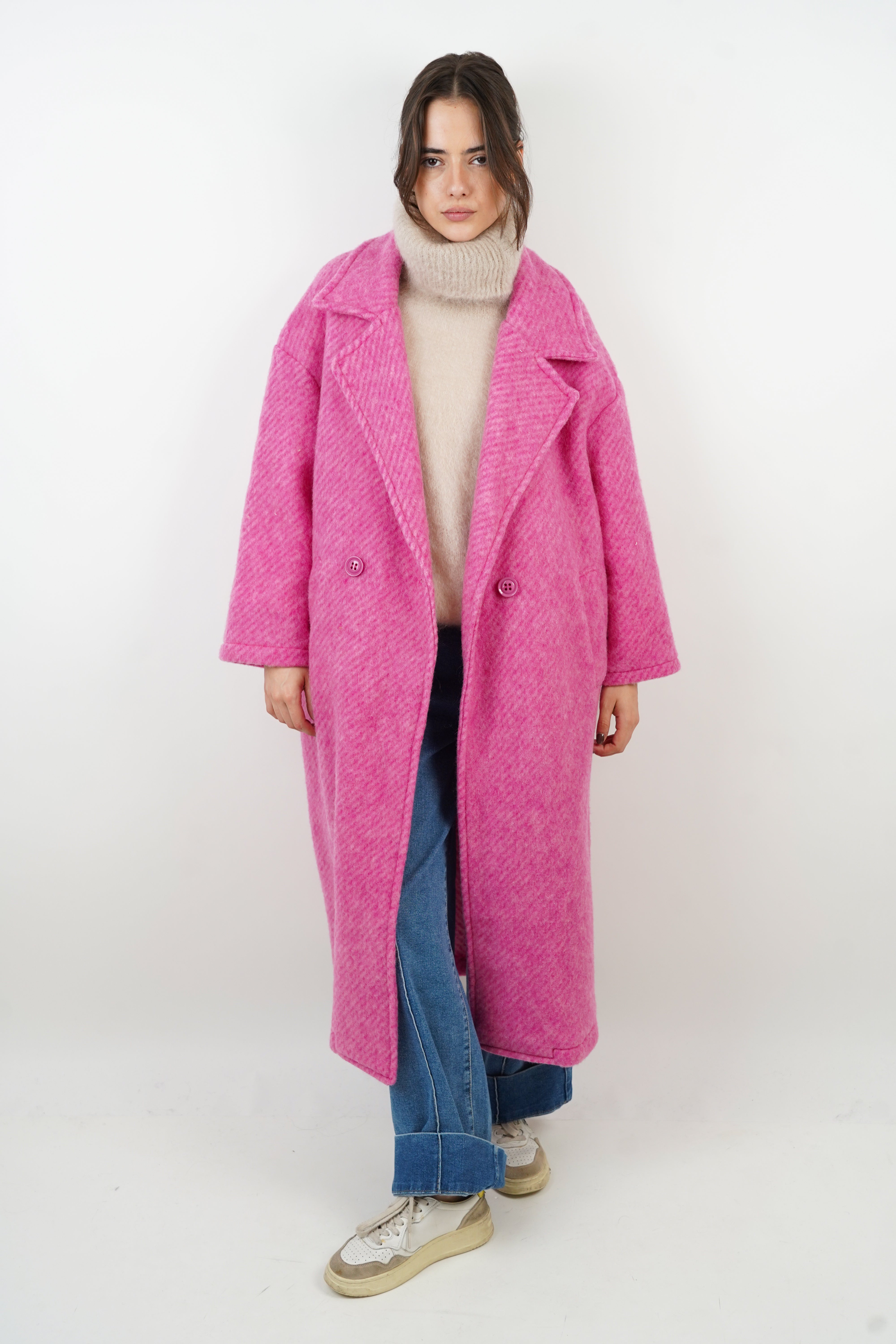 Gabriela pink coat