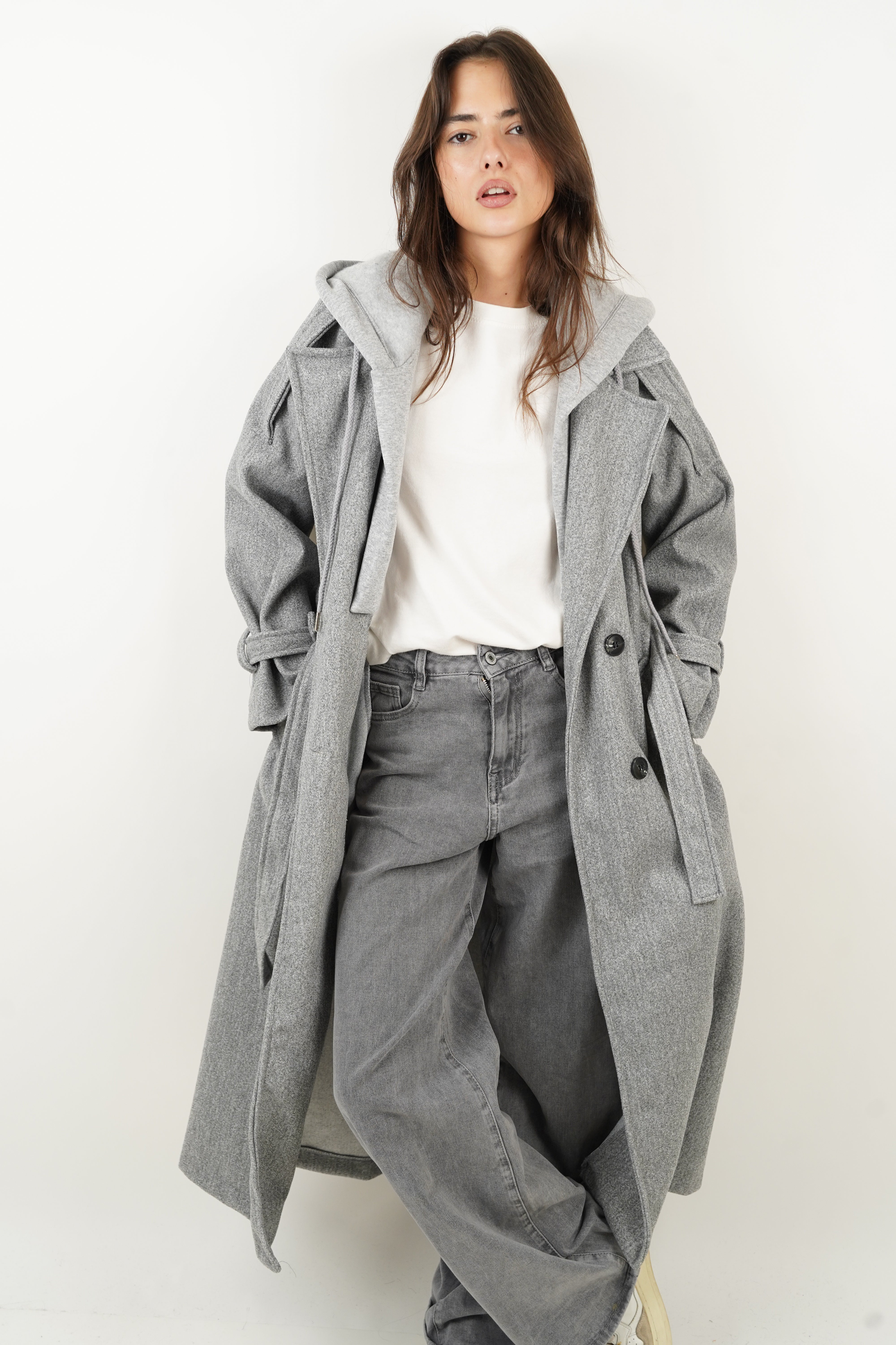 Manteau Sasha gris