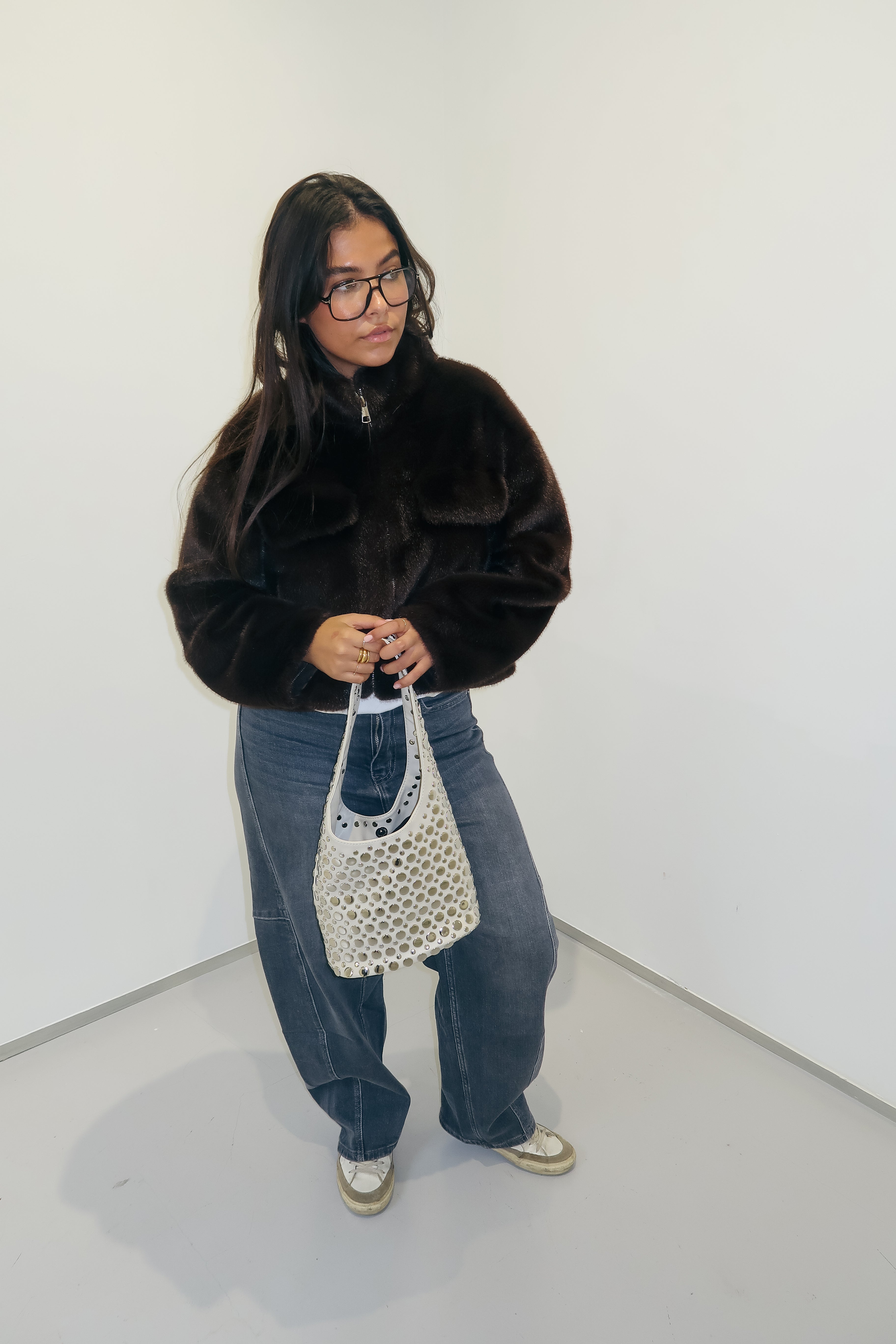 Braune Heloise-Jacke