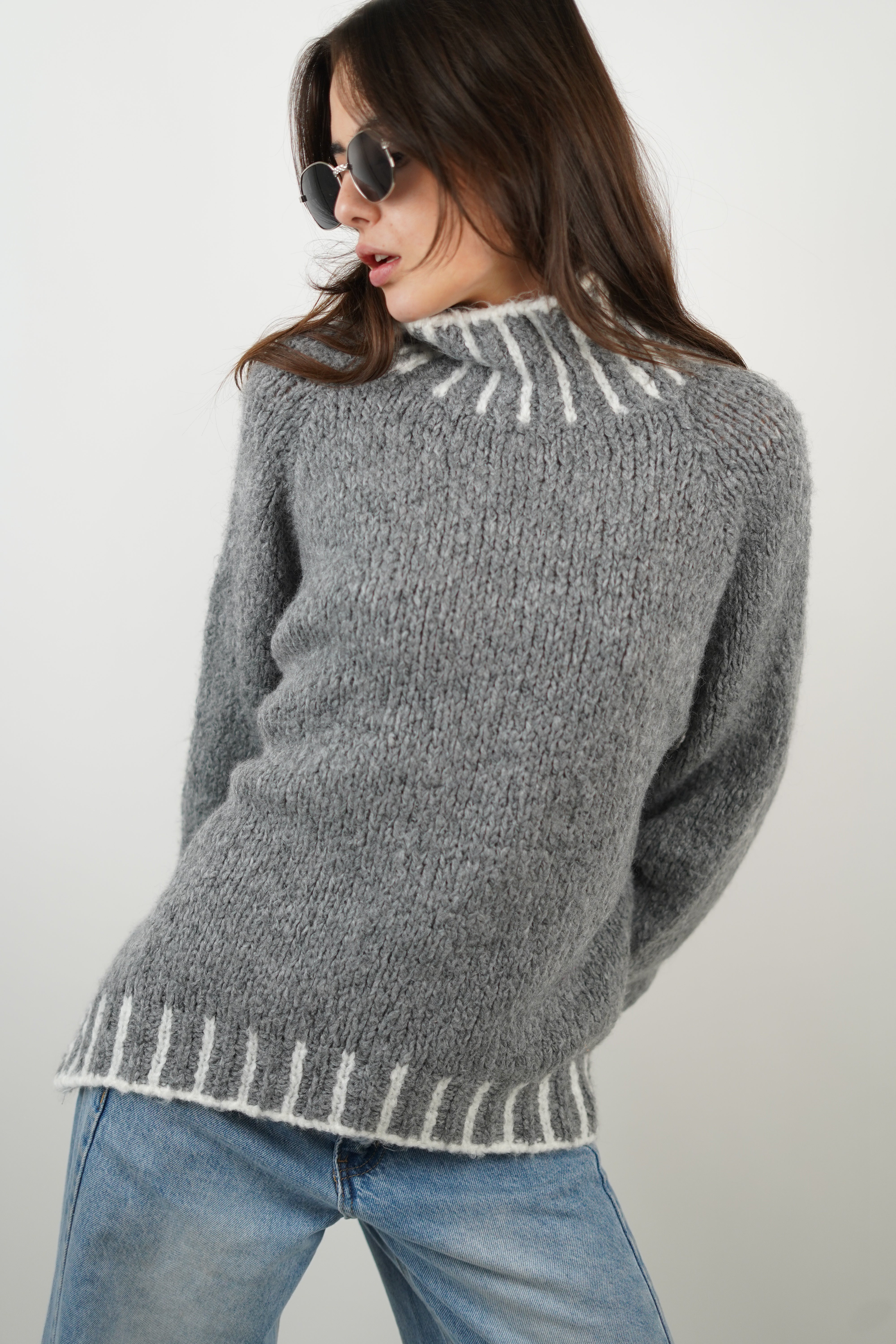 Gena gray sweater