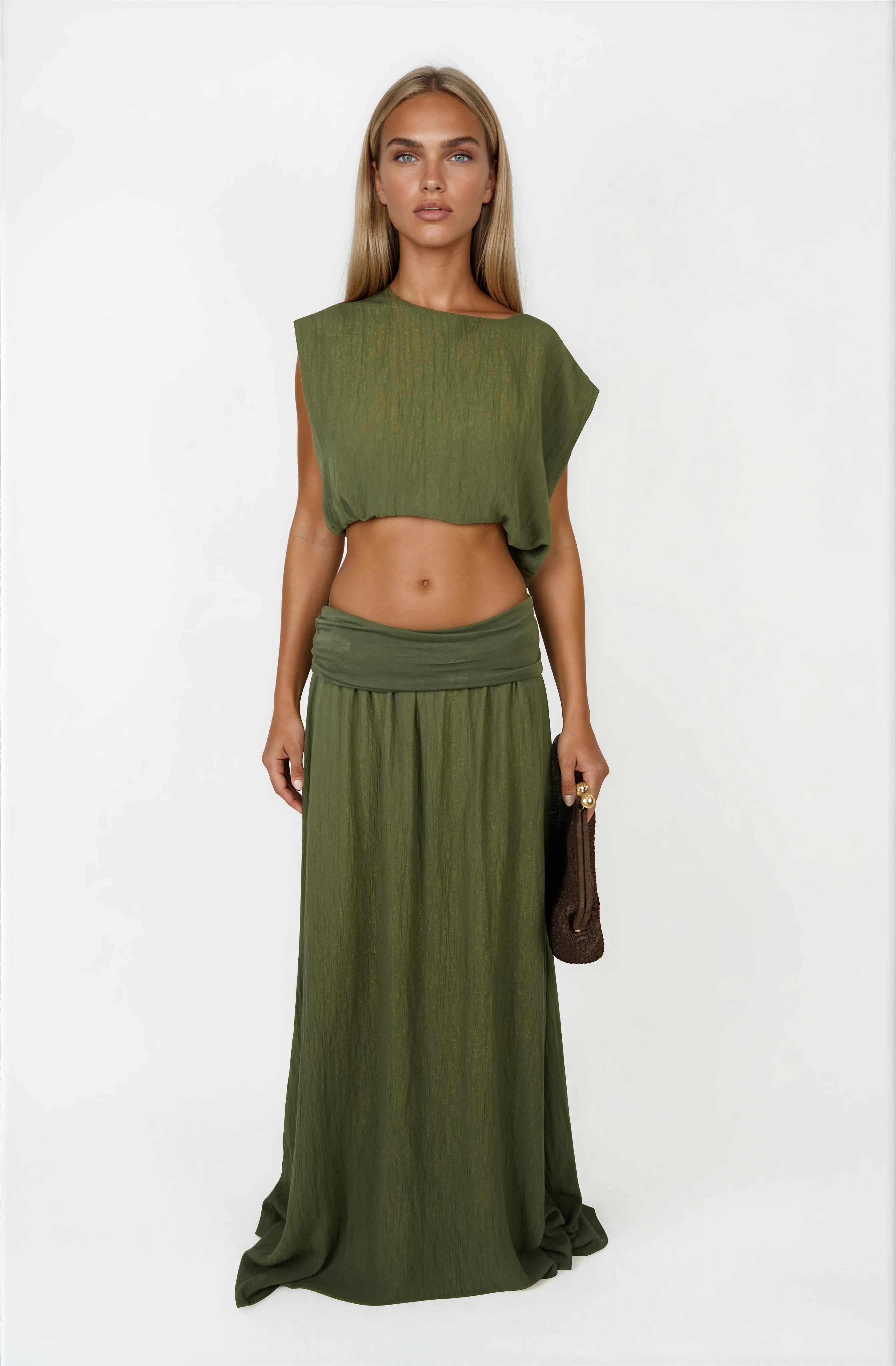 Ensemble Audrey kaki (expédié le 22 avril)