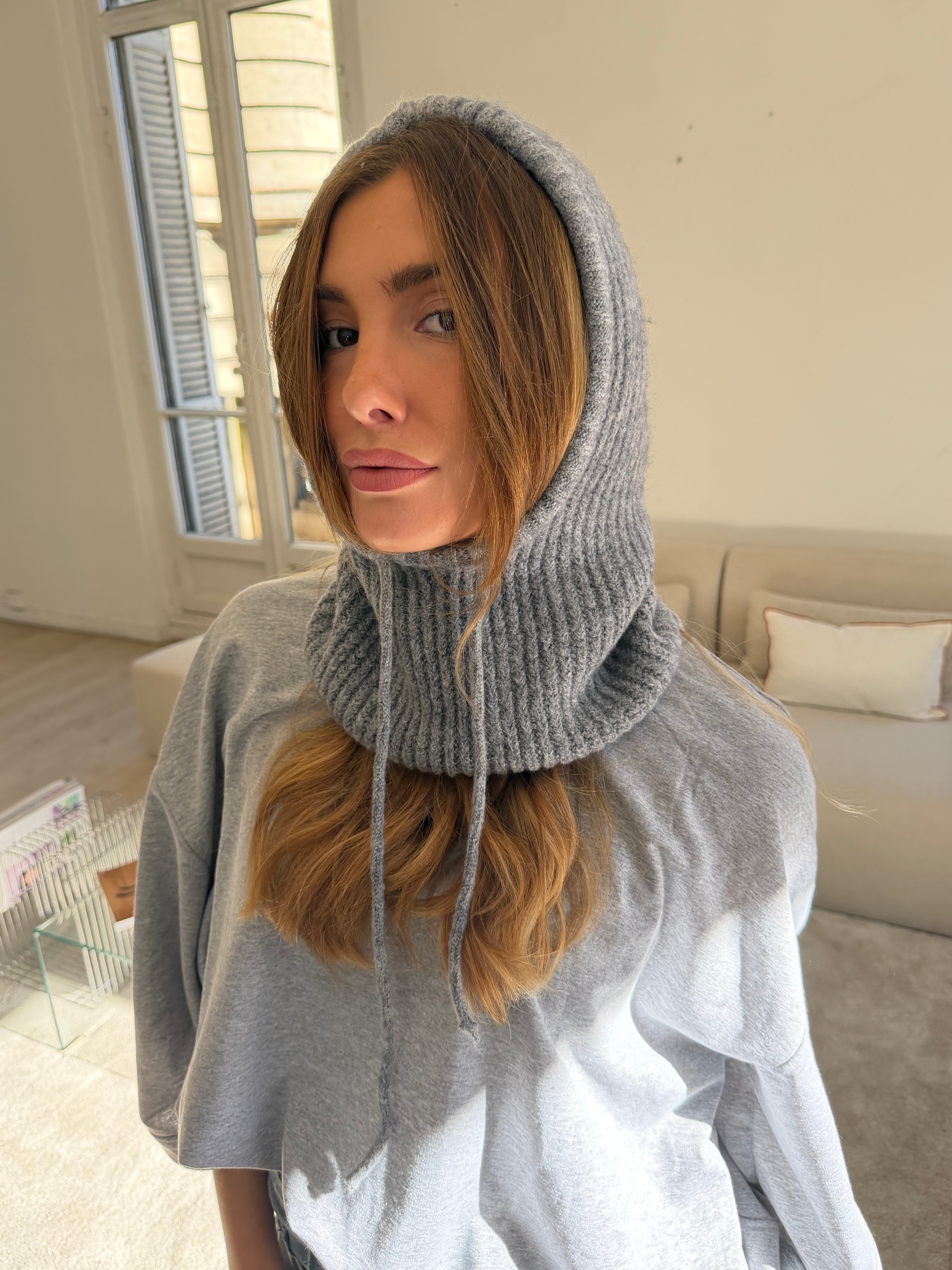 Diana Grey Balaclava