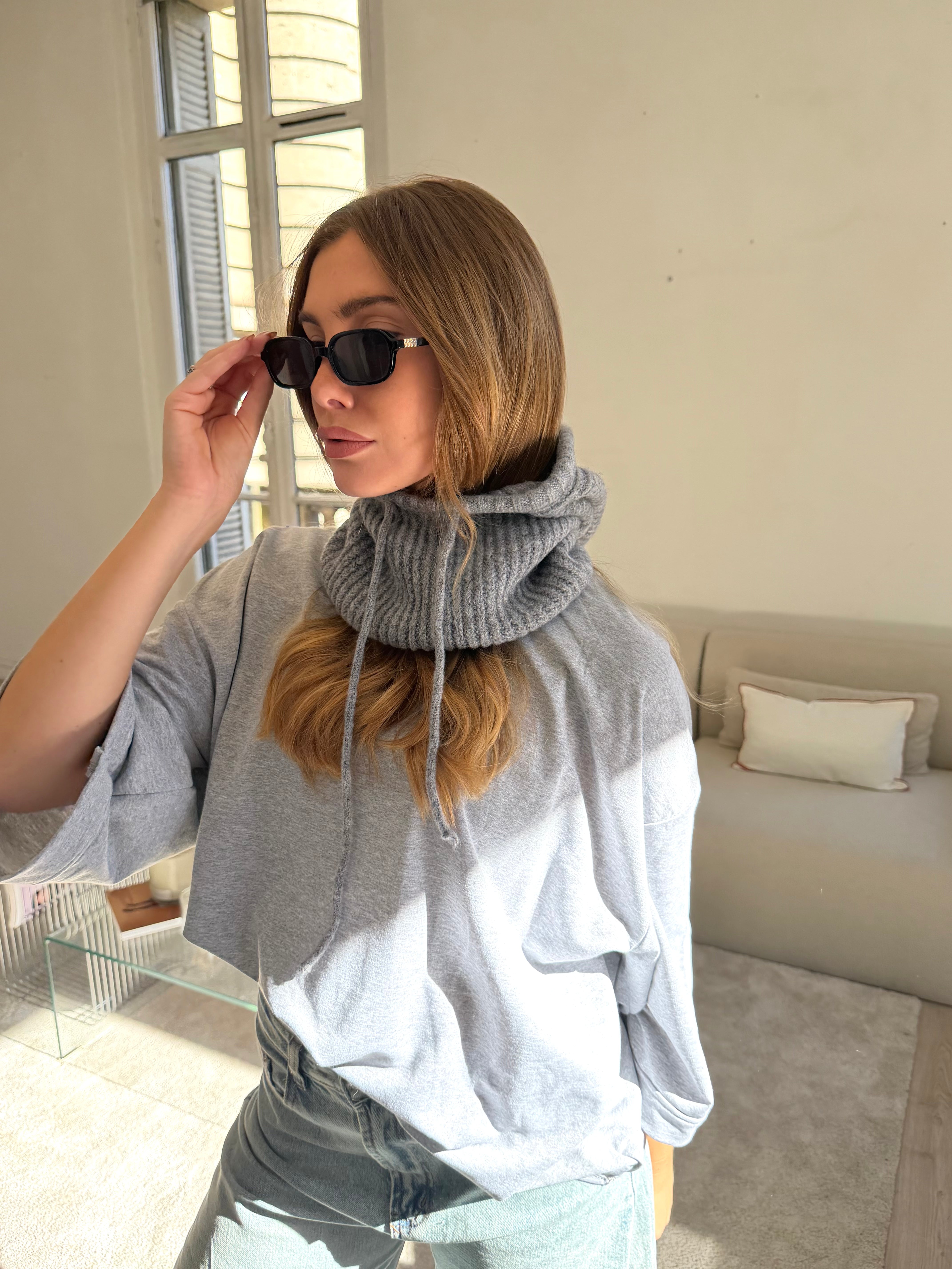 Diana Grey Balaclava