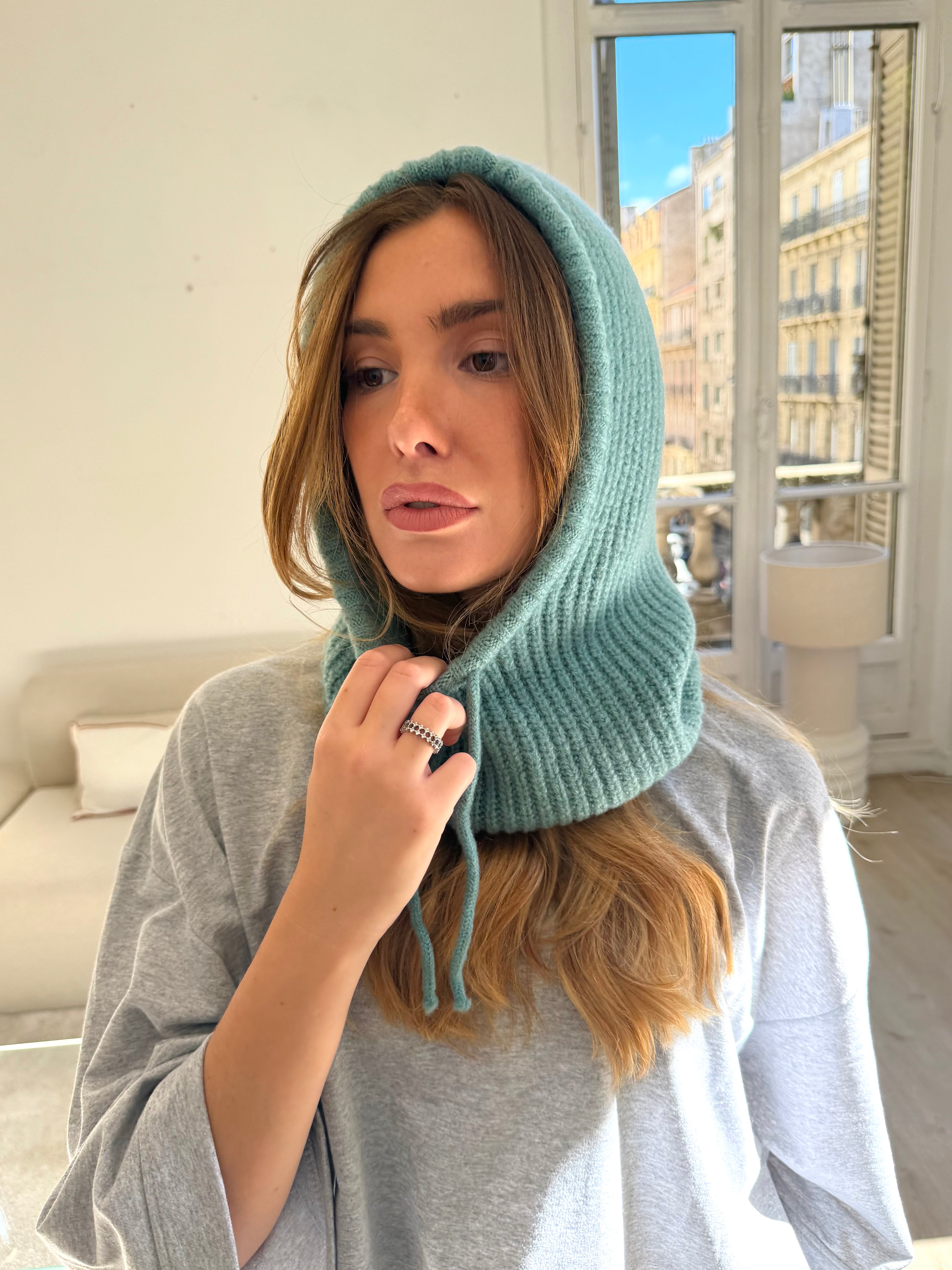 Cagoule Diana menthe