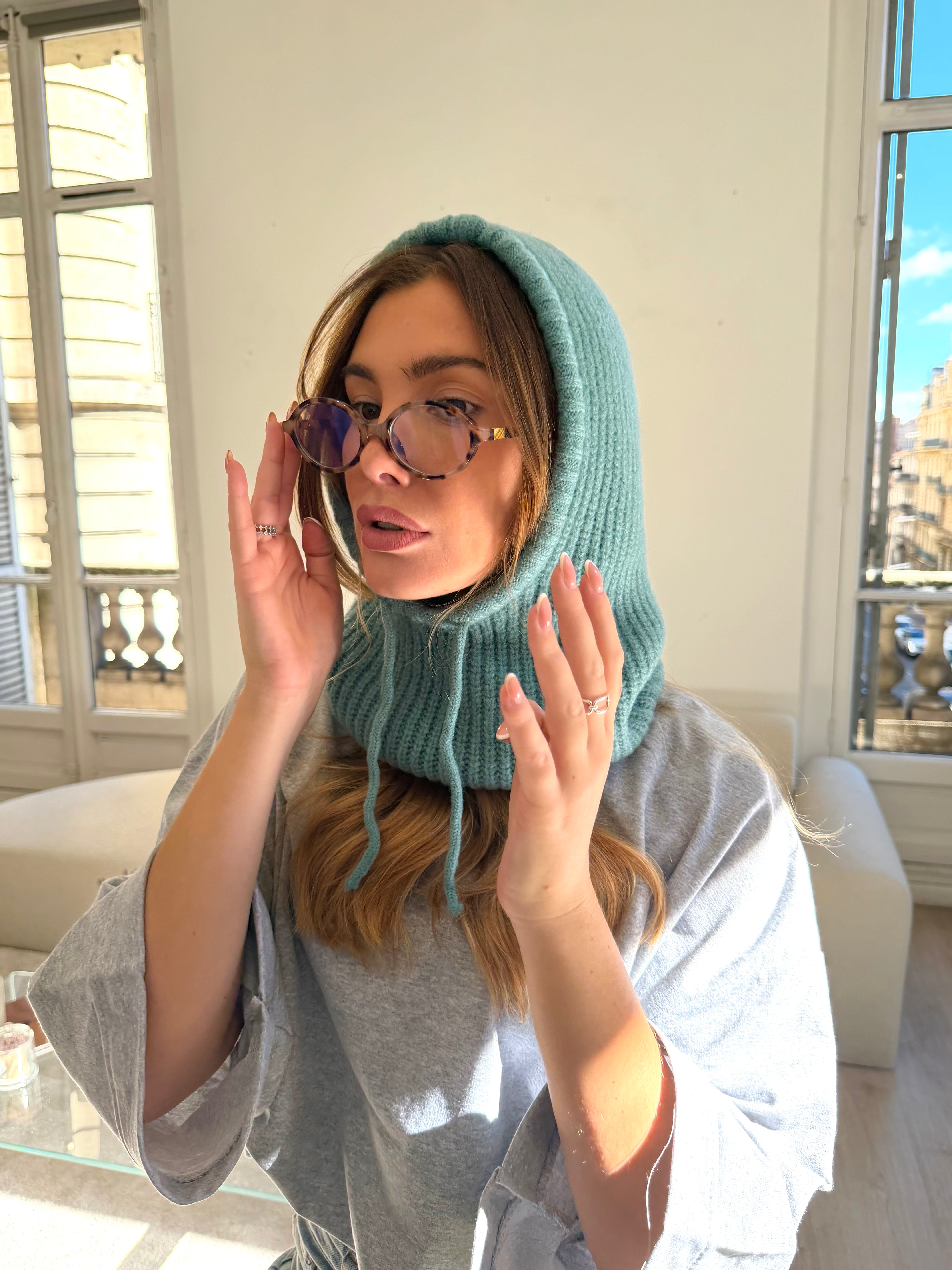 Cagoule Diana menthe