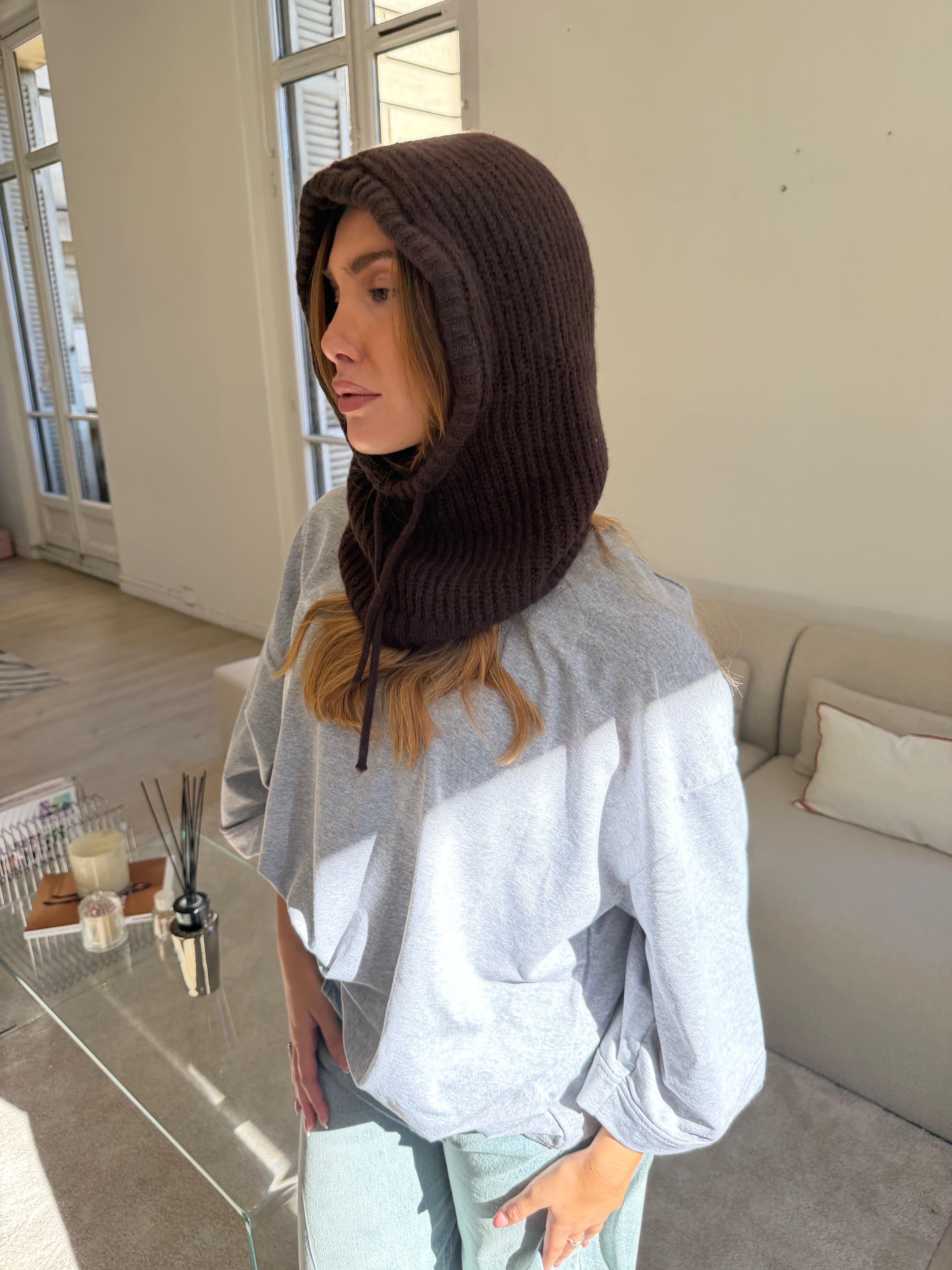 Diana braune Sturmhaube