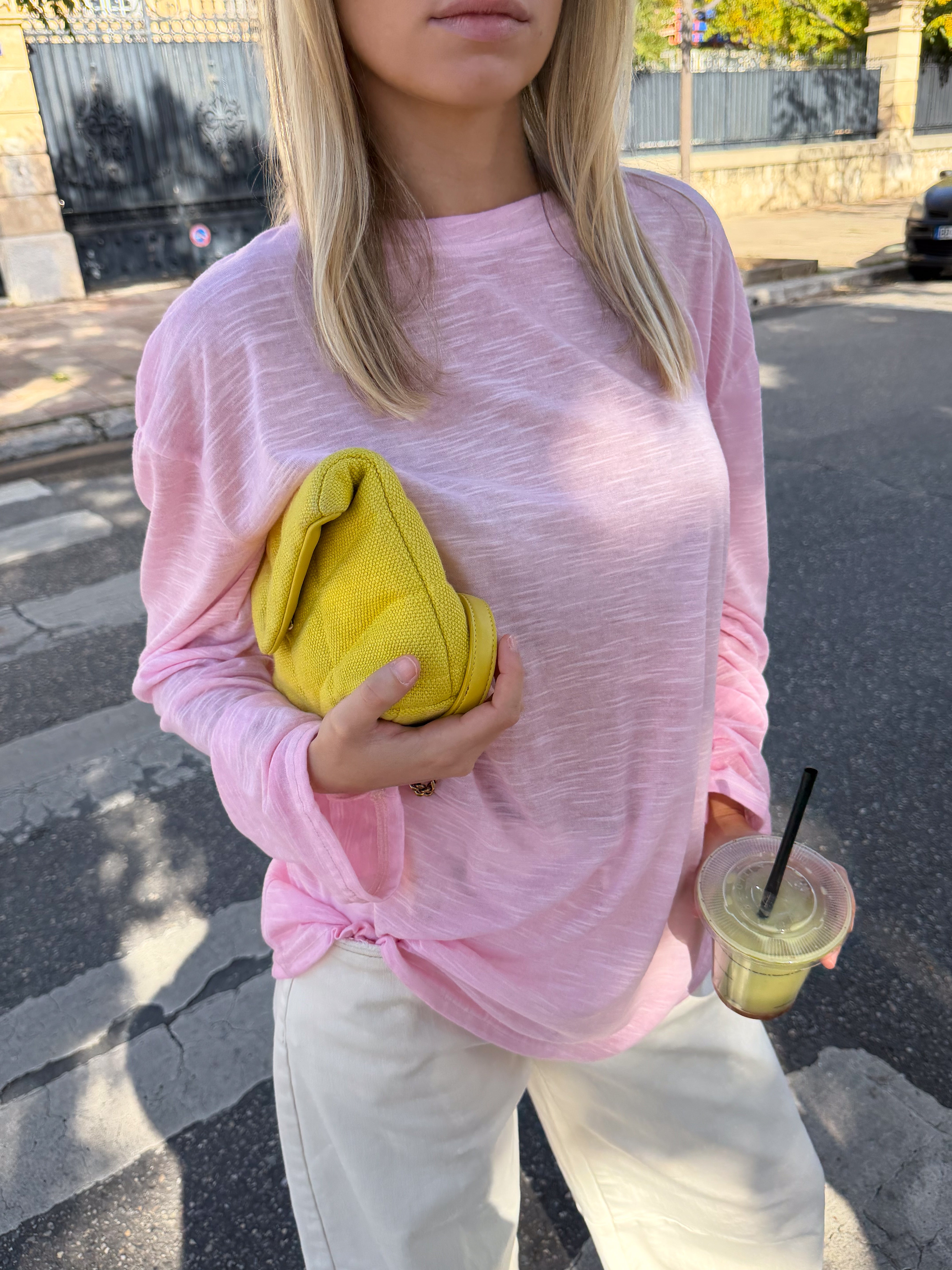 Tee-shirt Colomba rose