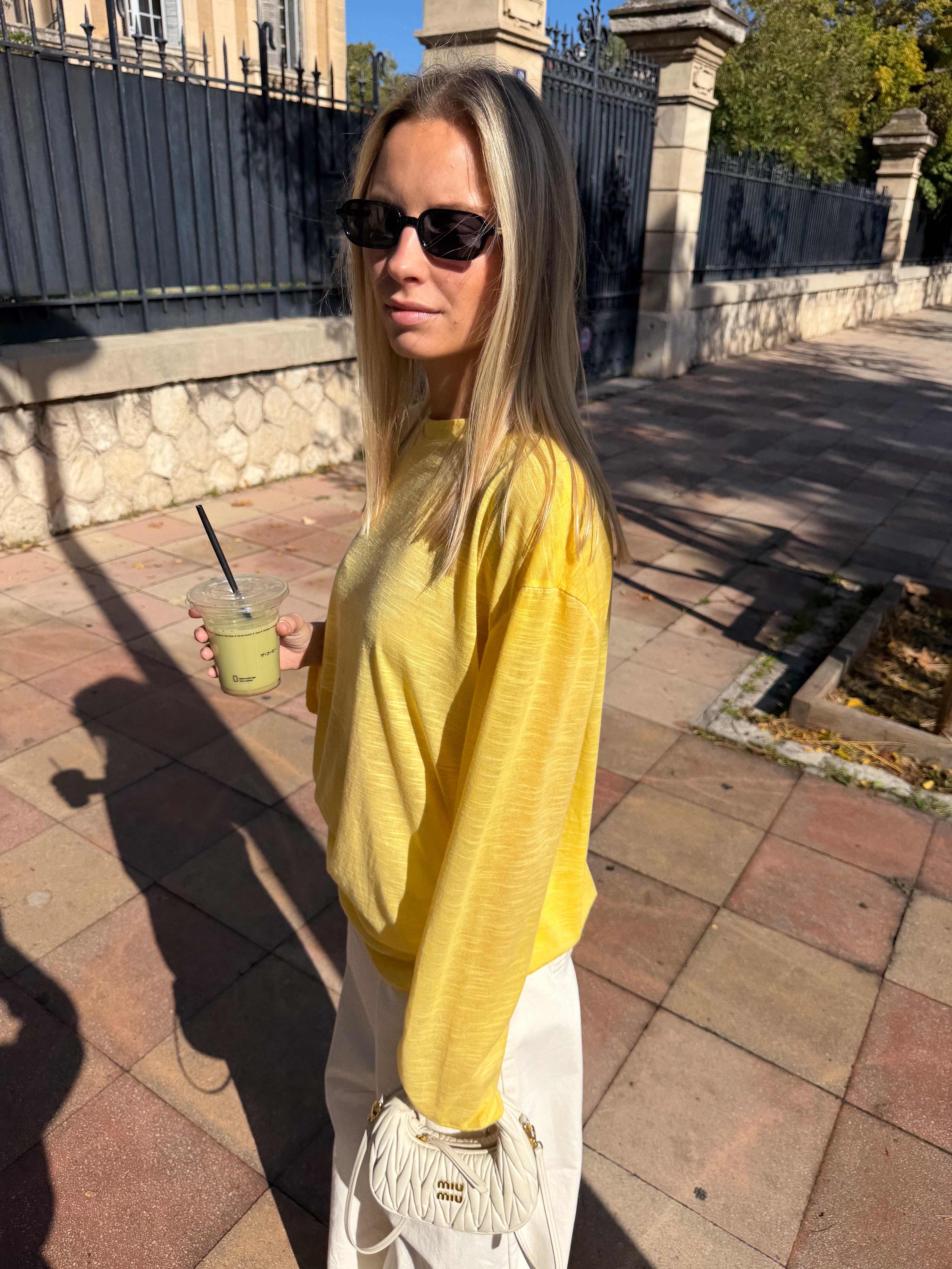 Yellow Colomba T-shirt