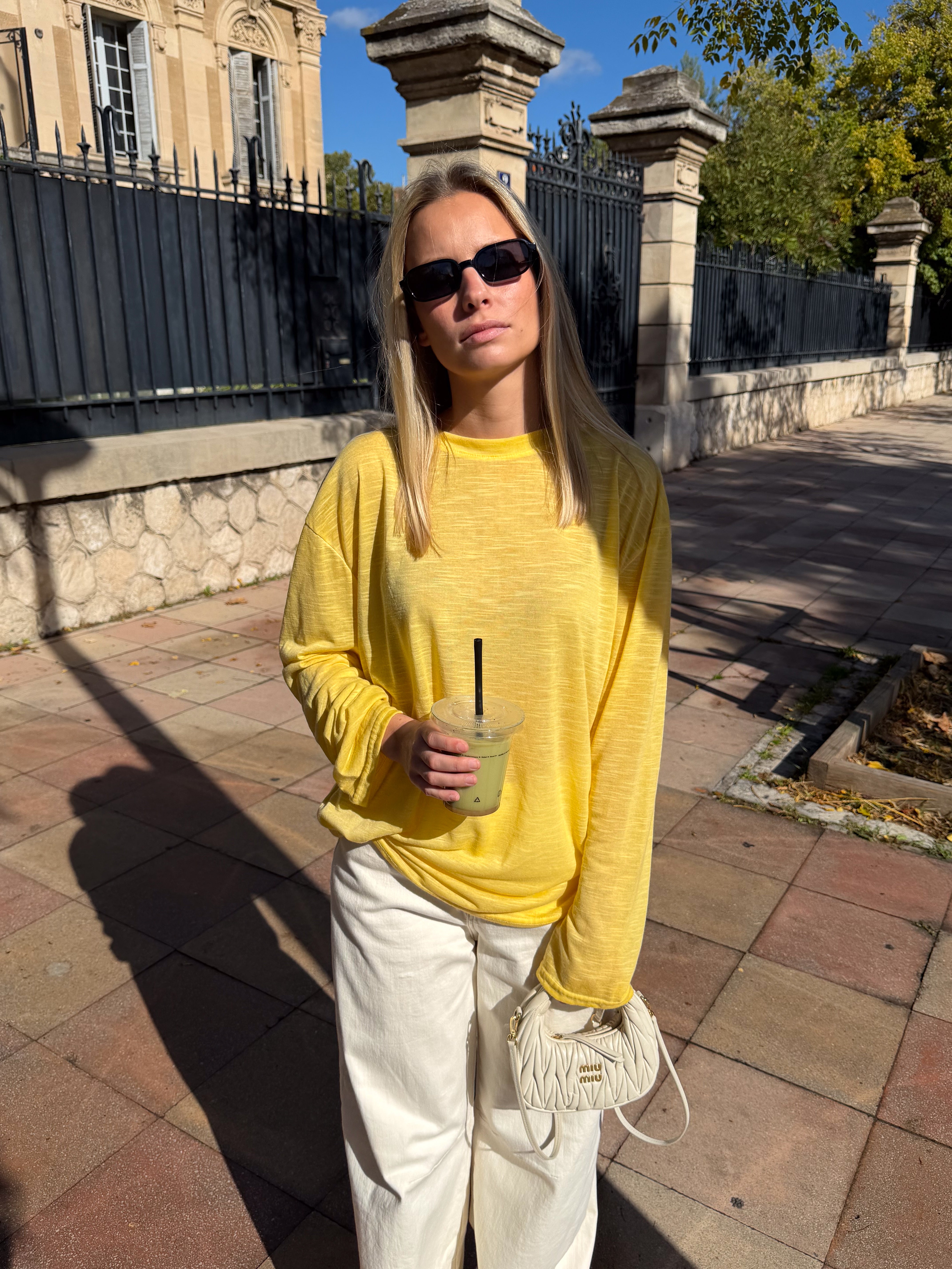 Yellow Colomba T-shirt