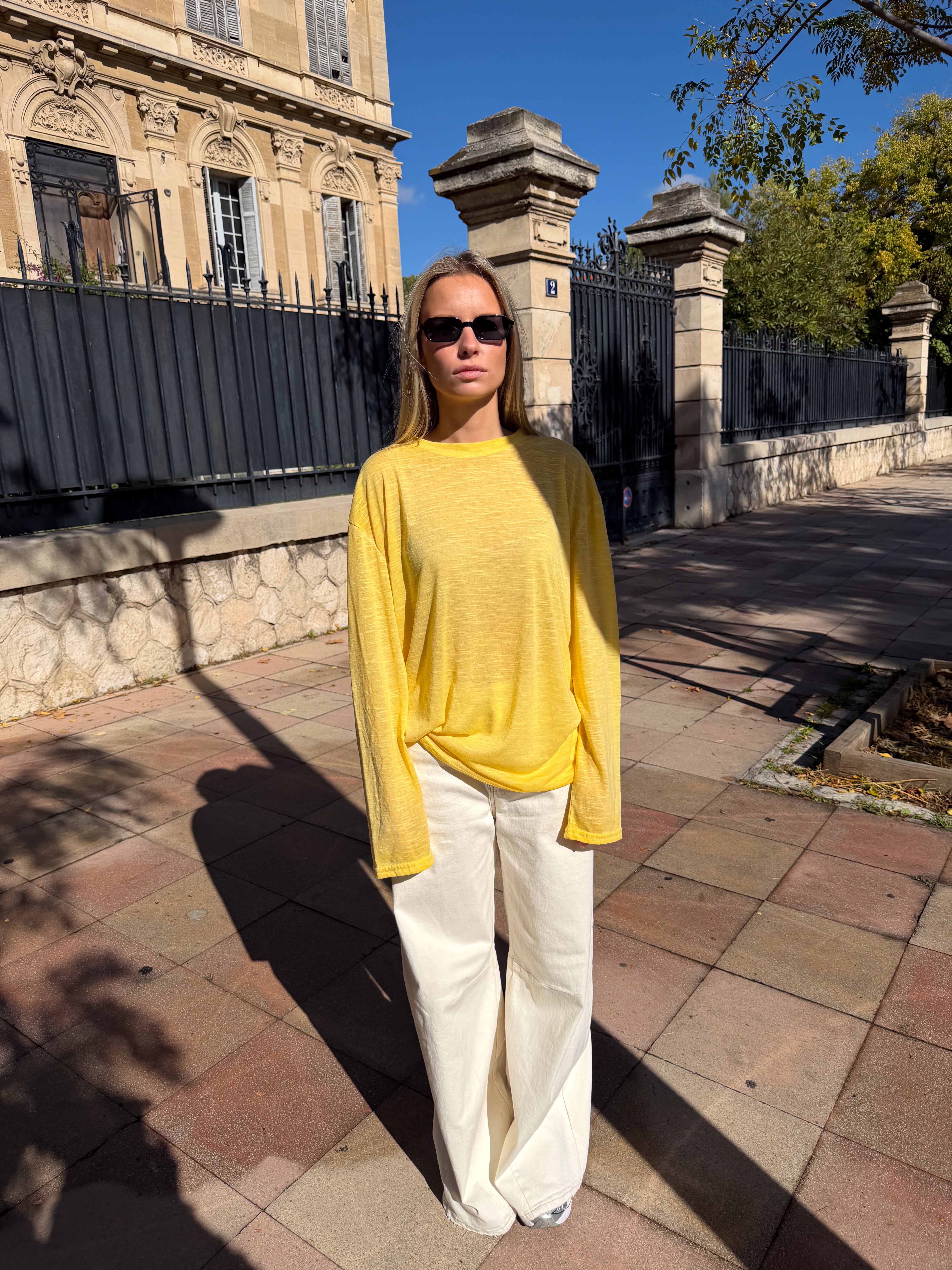 Yellow Colomba T-shirt