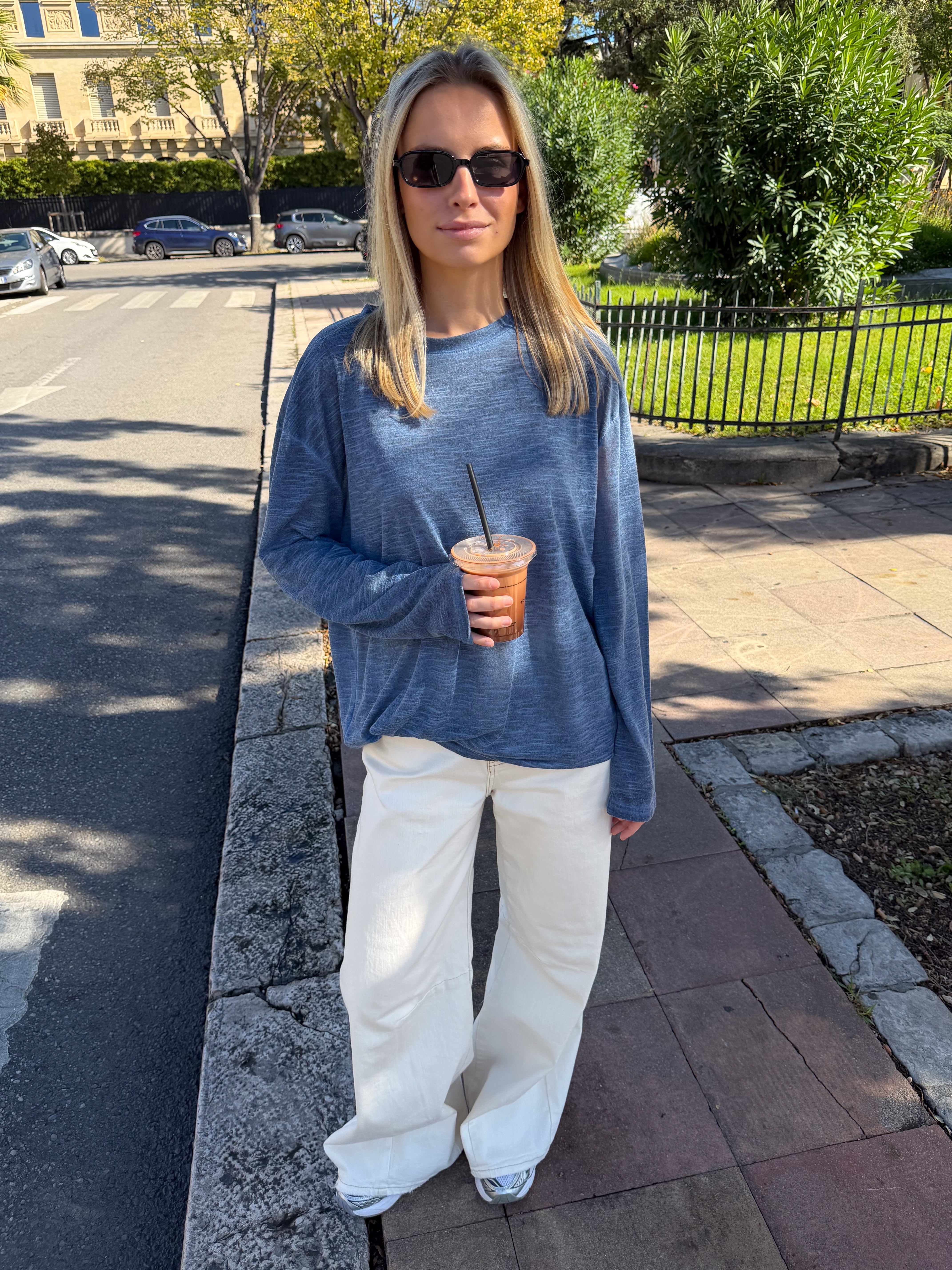 Navy Blue Colomba T-Shirt