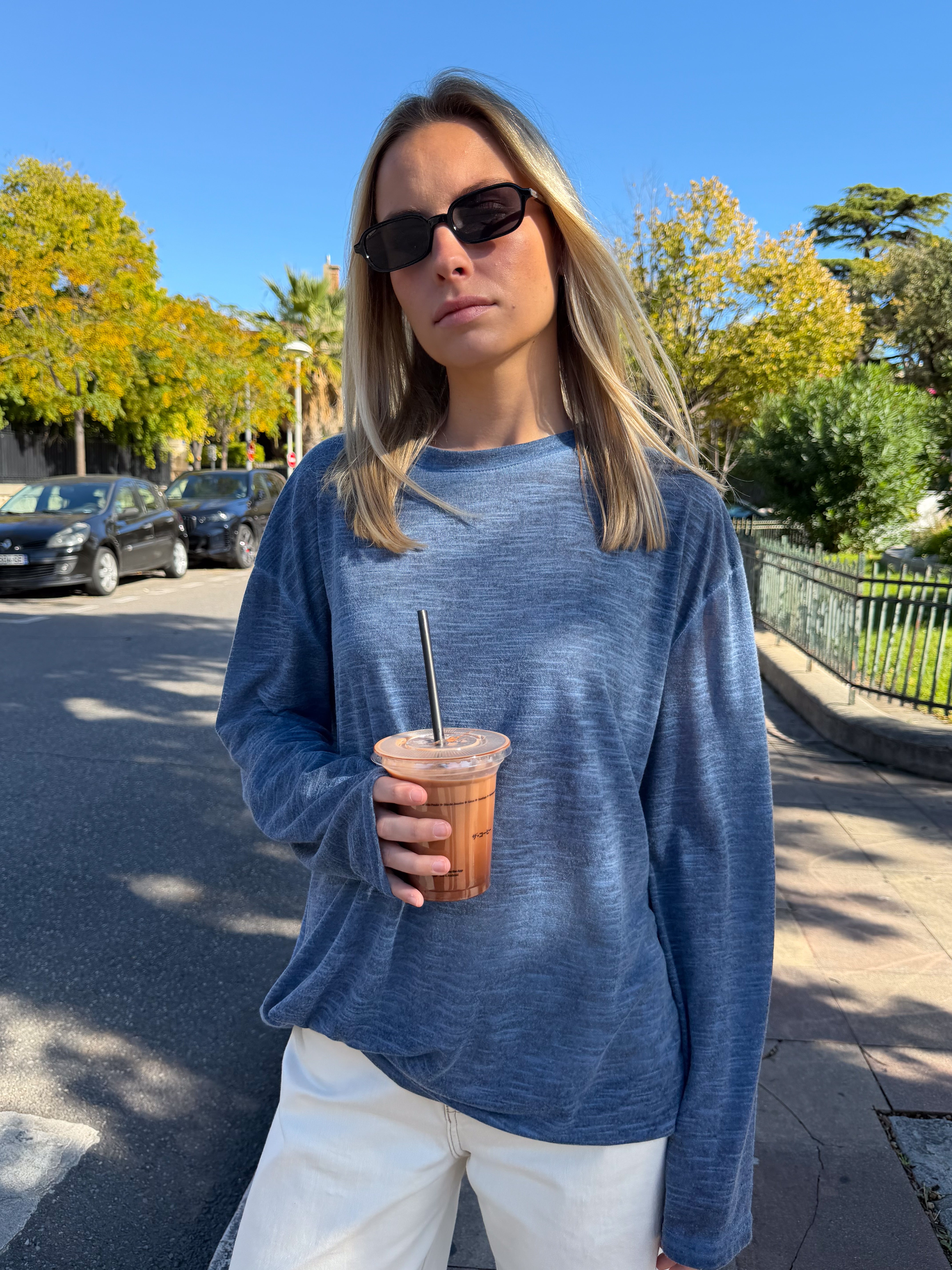 Navy Blue Colomba T-Shirt