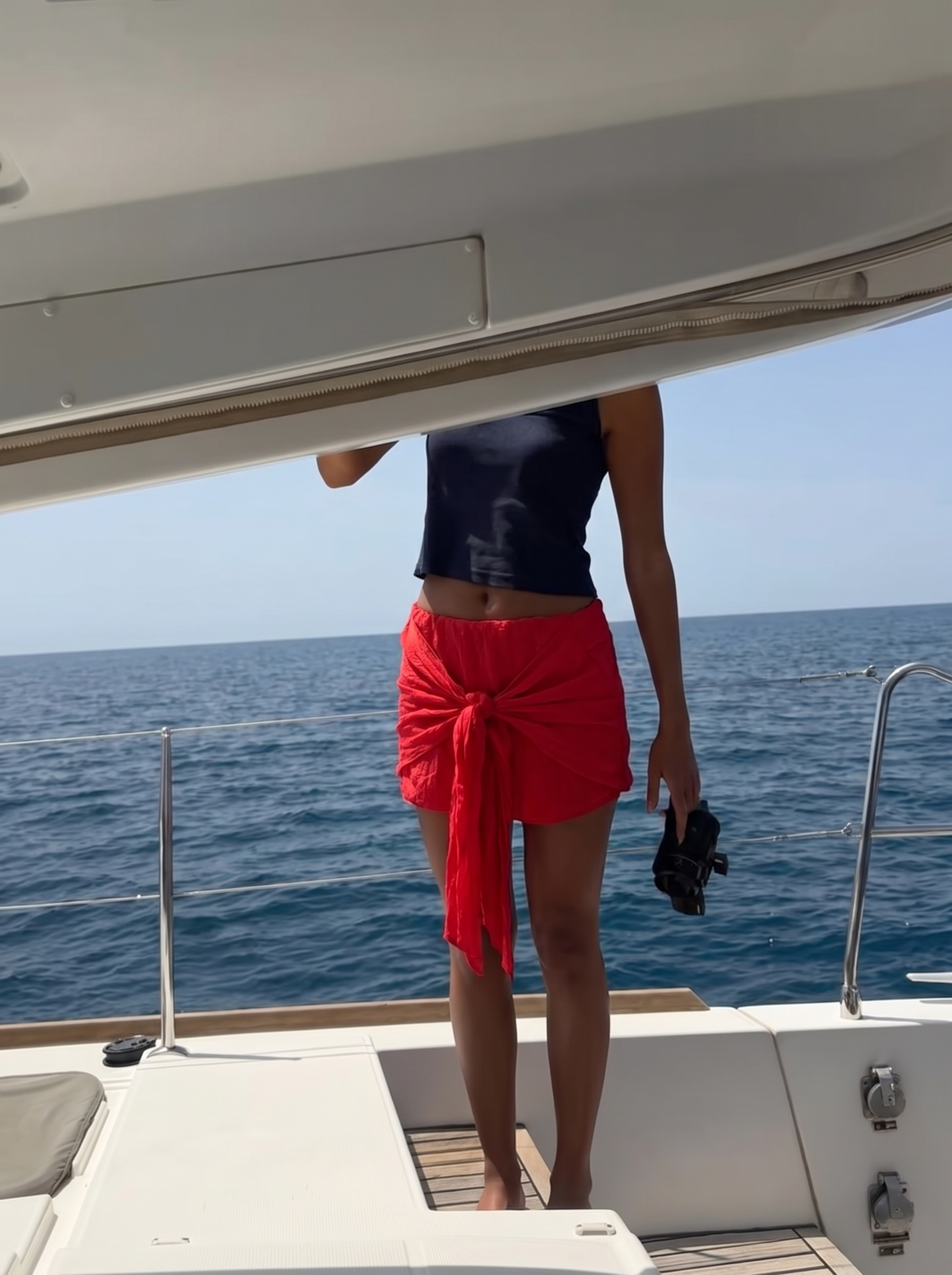 Jupe Melina rouge