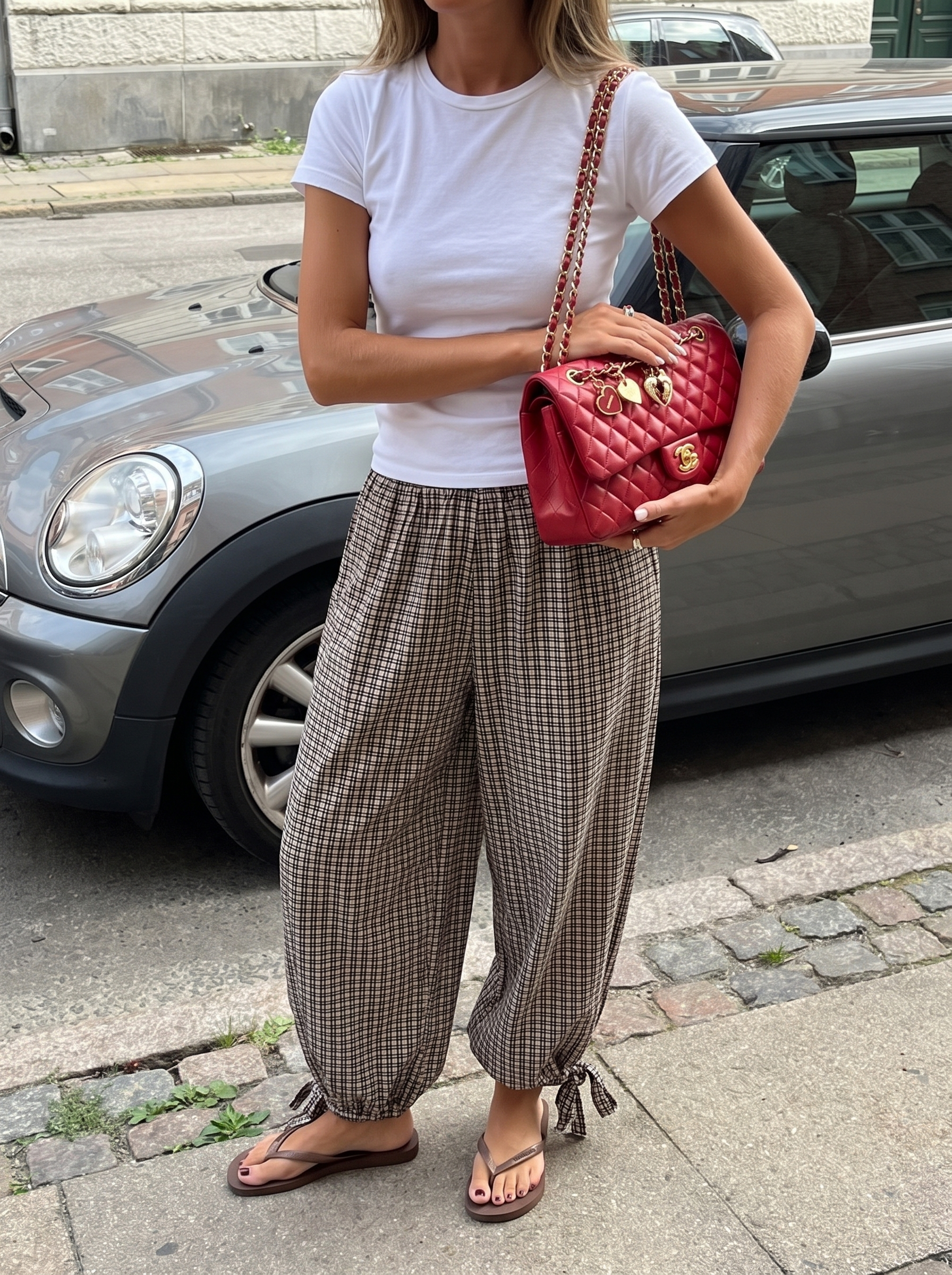 Beige Esther-bukse