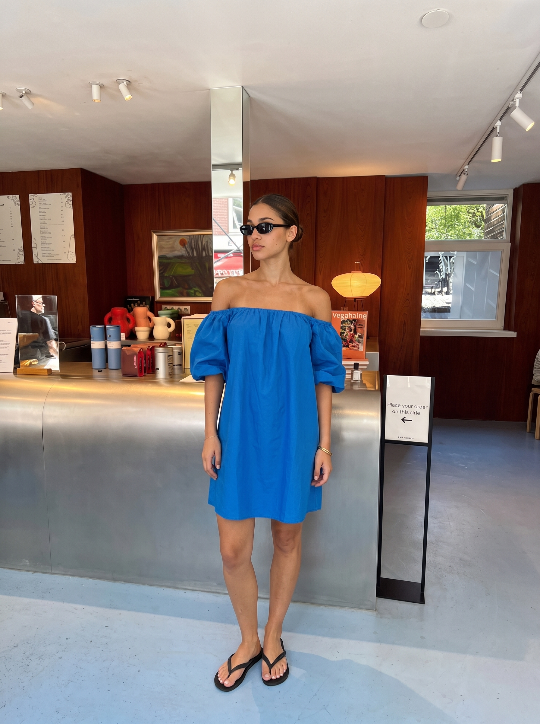 Robe Inna bleu